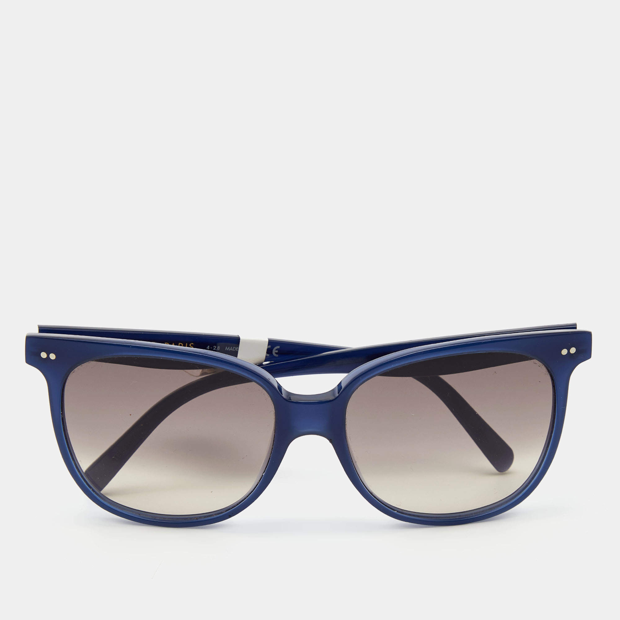 Pre Owned Celine Blue Cl40221N Gradient Square Sunglasses