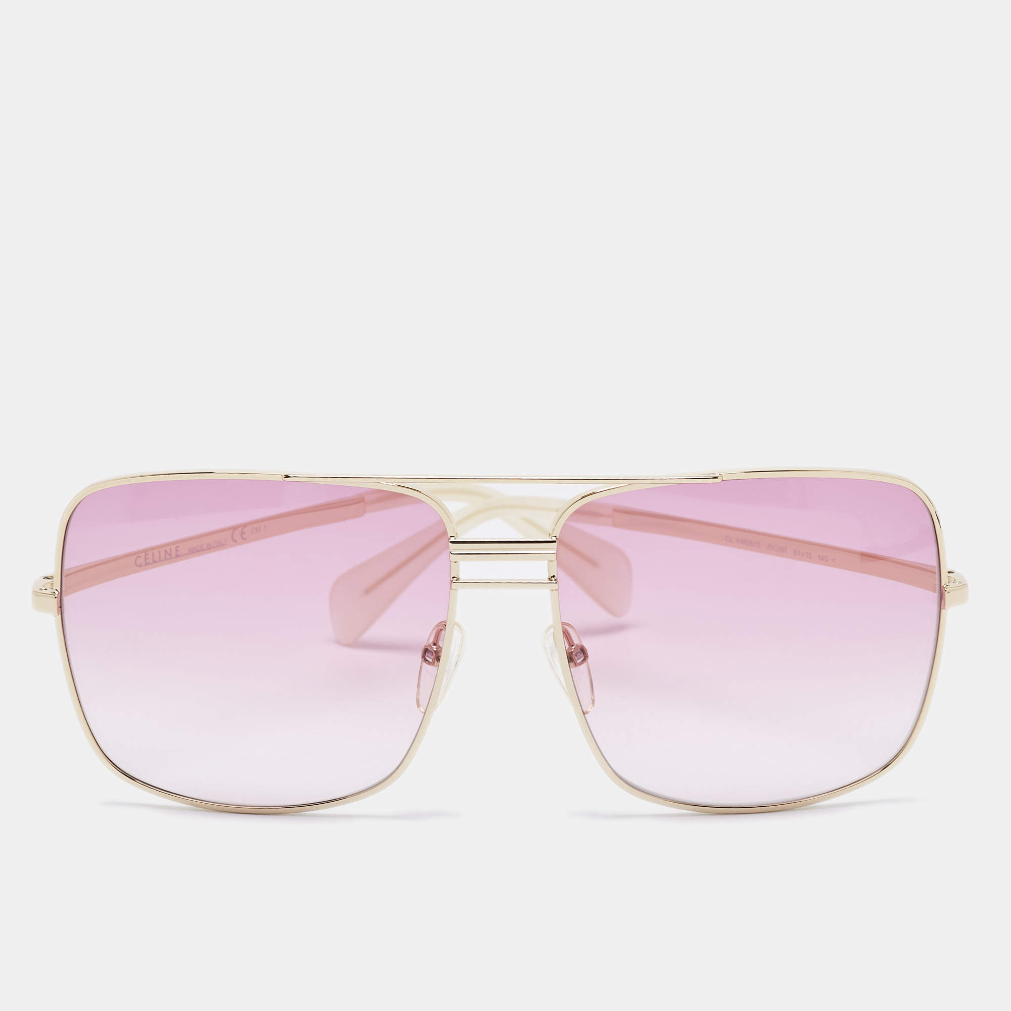 CELINE Purple/Gold Gradient CL41808/S Square Sunglasses