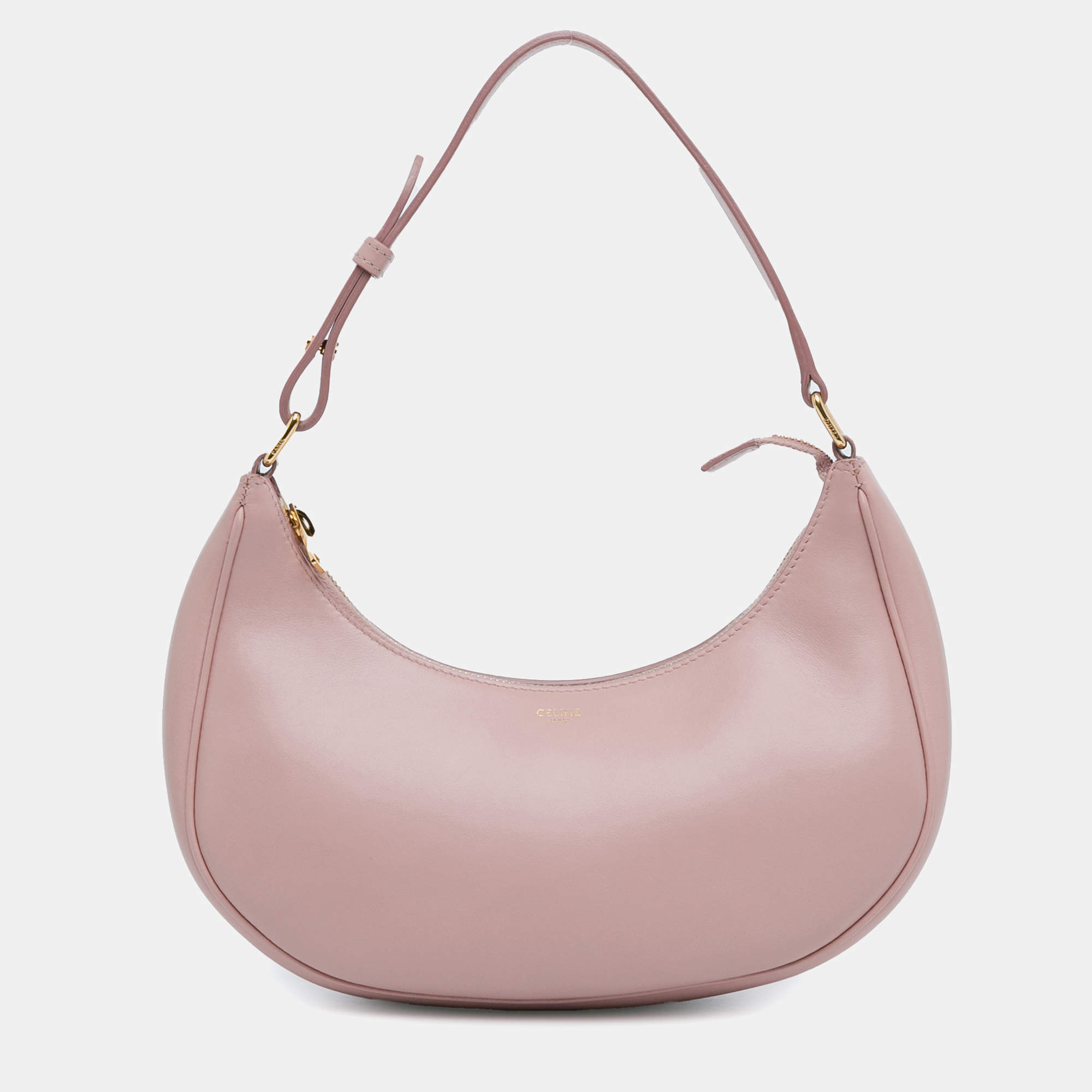 Celine Pink Leather Ava Shoulder Bag