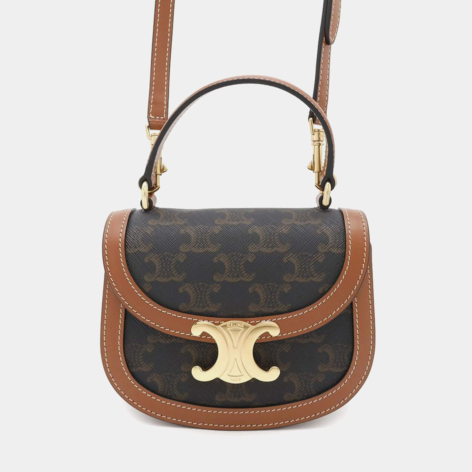 Celine Handbag Triomphe Mini Buzacque