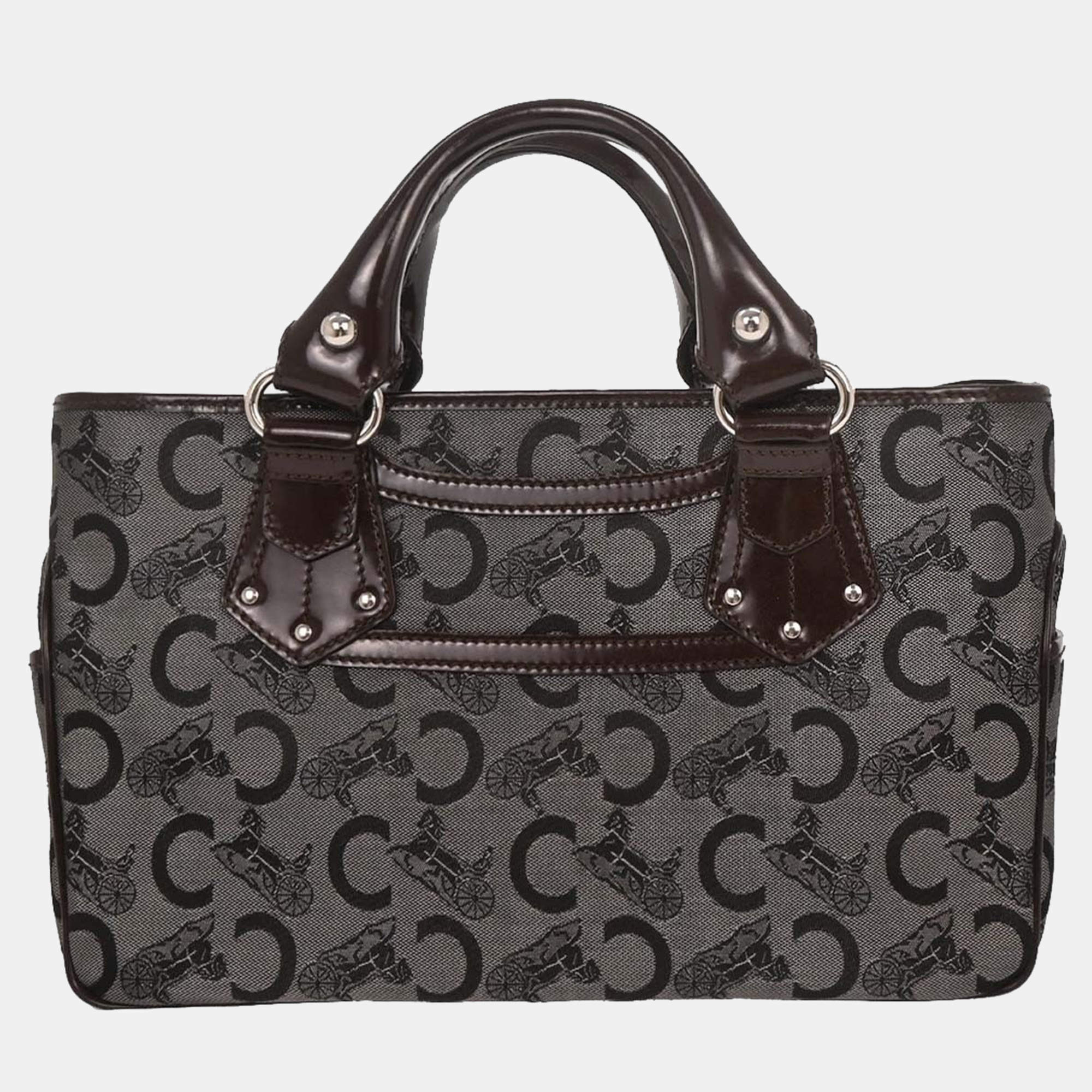 Pre Owned Celine Black Boogie Bag Handbag