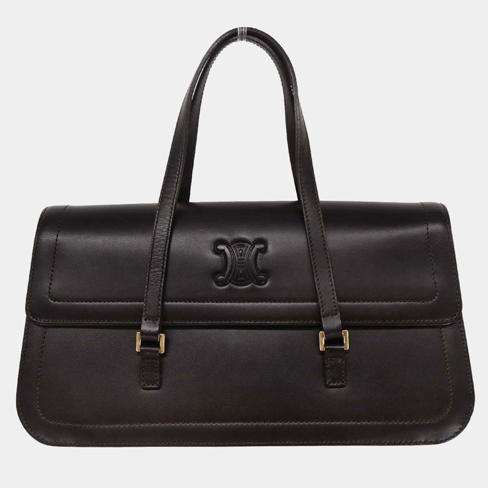 مملوكة مسبقًا حقيبة سيلين بنية