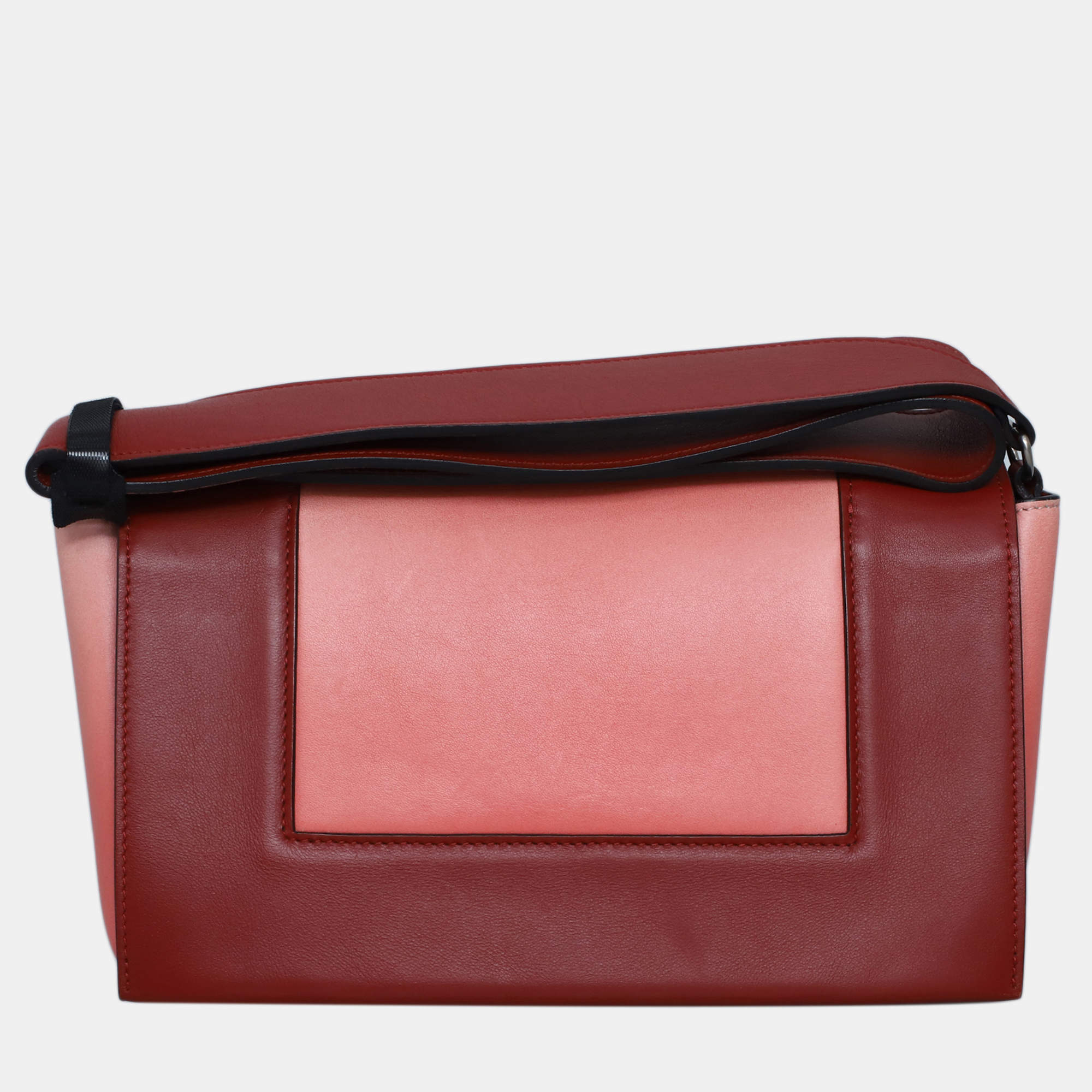 مملوكة مسبقًا حقيبة كتف سيلين فريم زهري زهري متوسطة