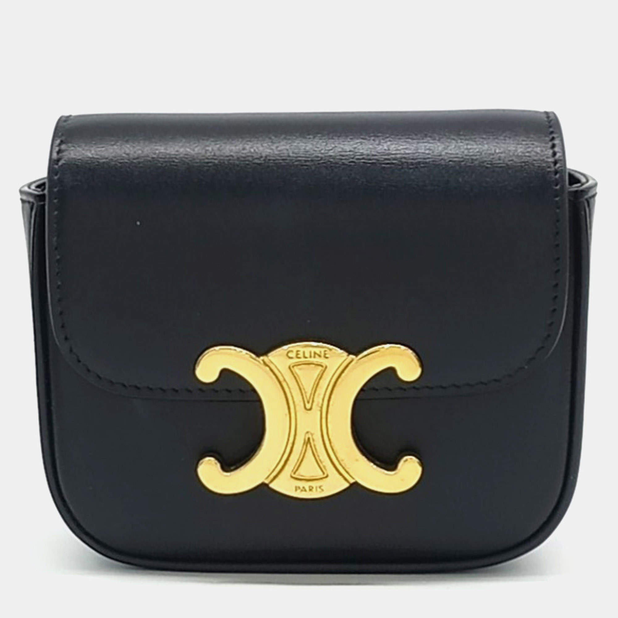 Pre Owned Celine Triumph Mini Crossbody Bag