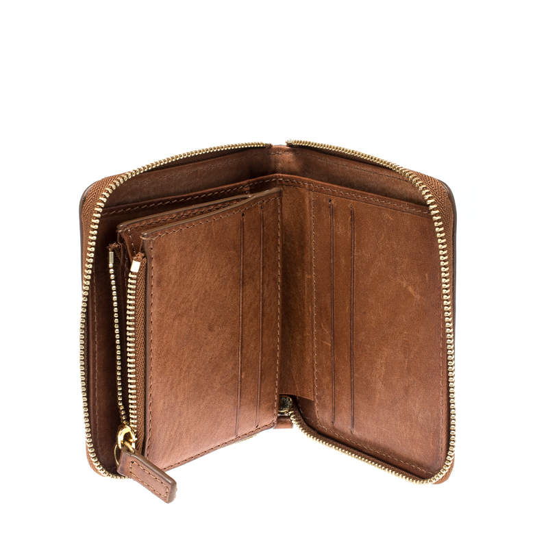 Leather wallet Celine Brown in Leather - 24588527