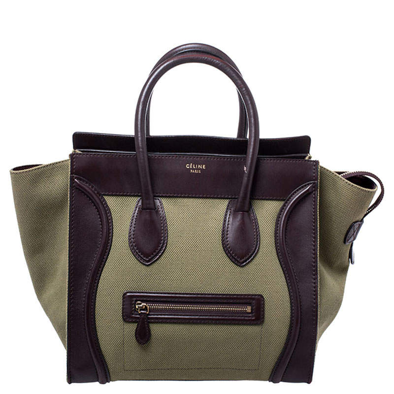 celine green bag