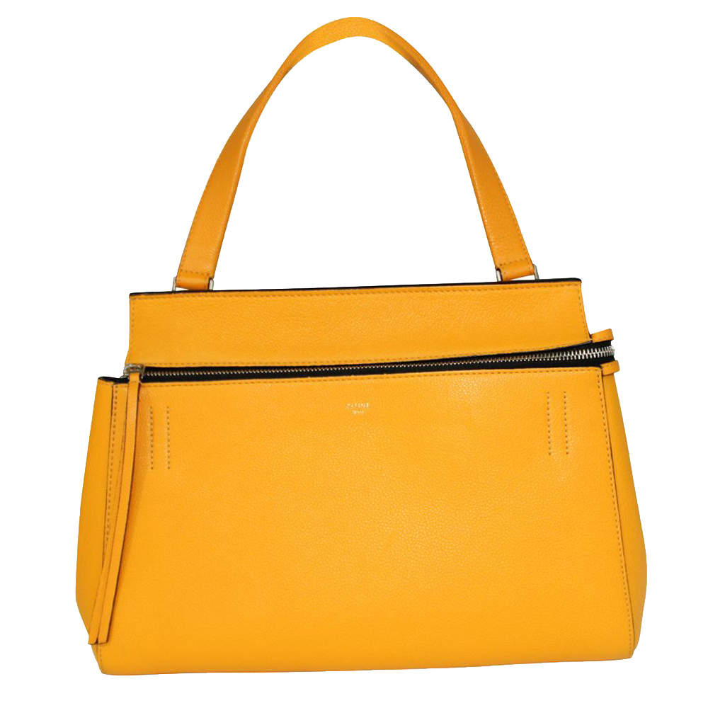 celine yellow tote