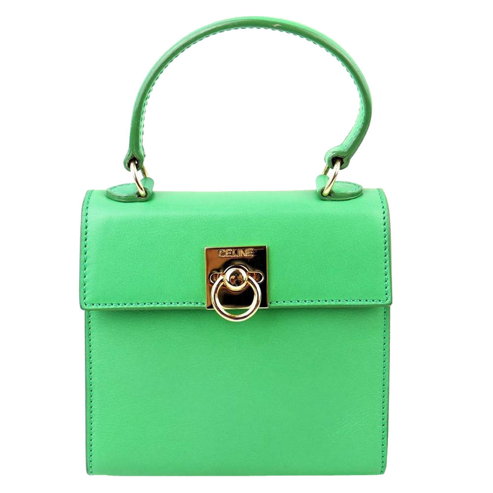 celine green bag