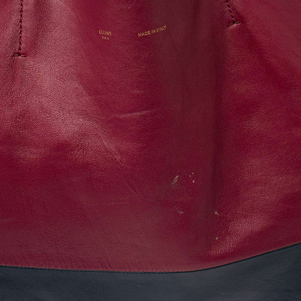 Celine Horizontal Cabas Leather Tote Bag (SHG-28434) – LuxeDH