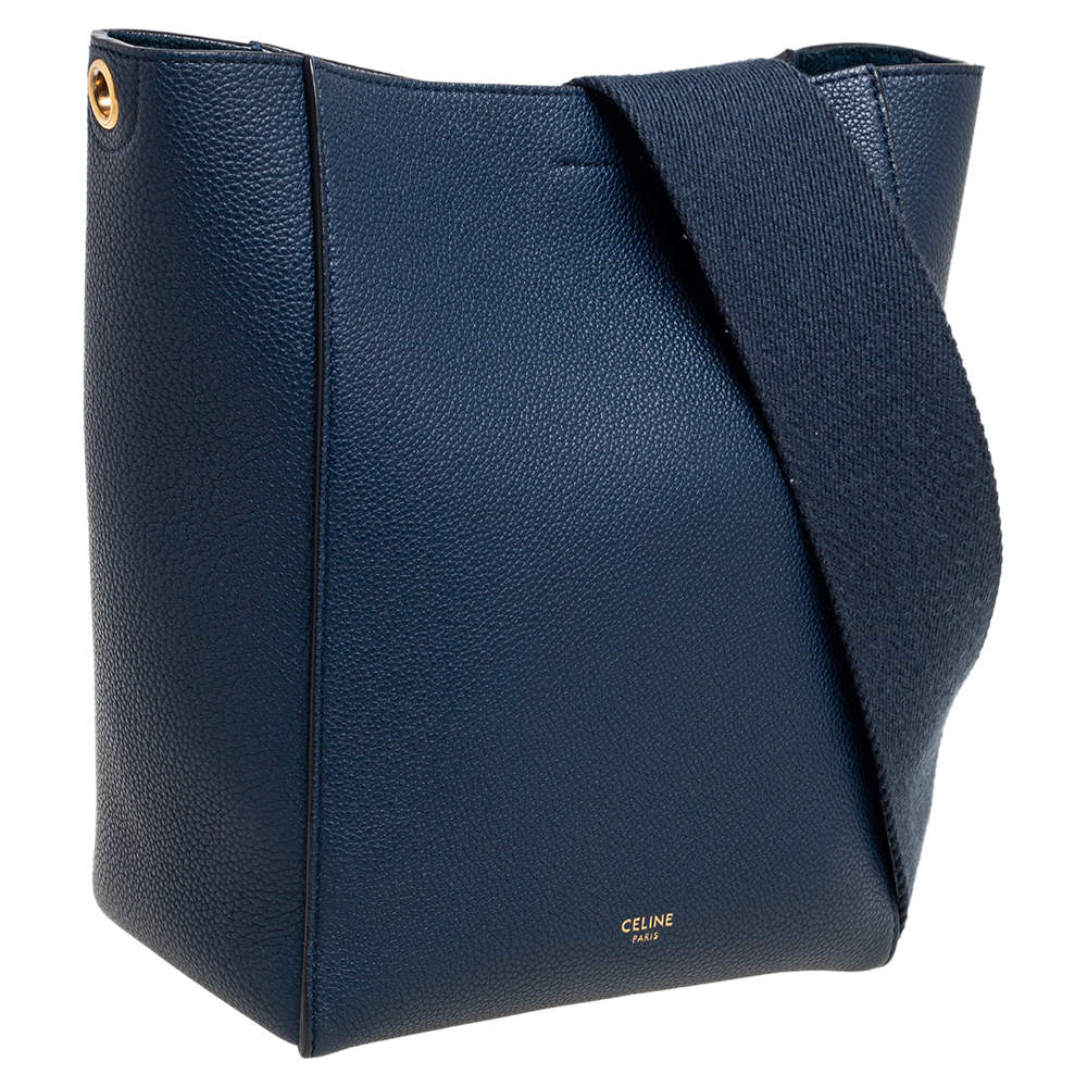 Celine Navy Blue Sangle Shoulder Bag Celine TLC