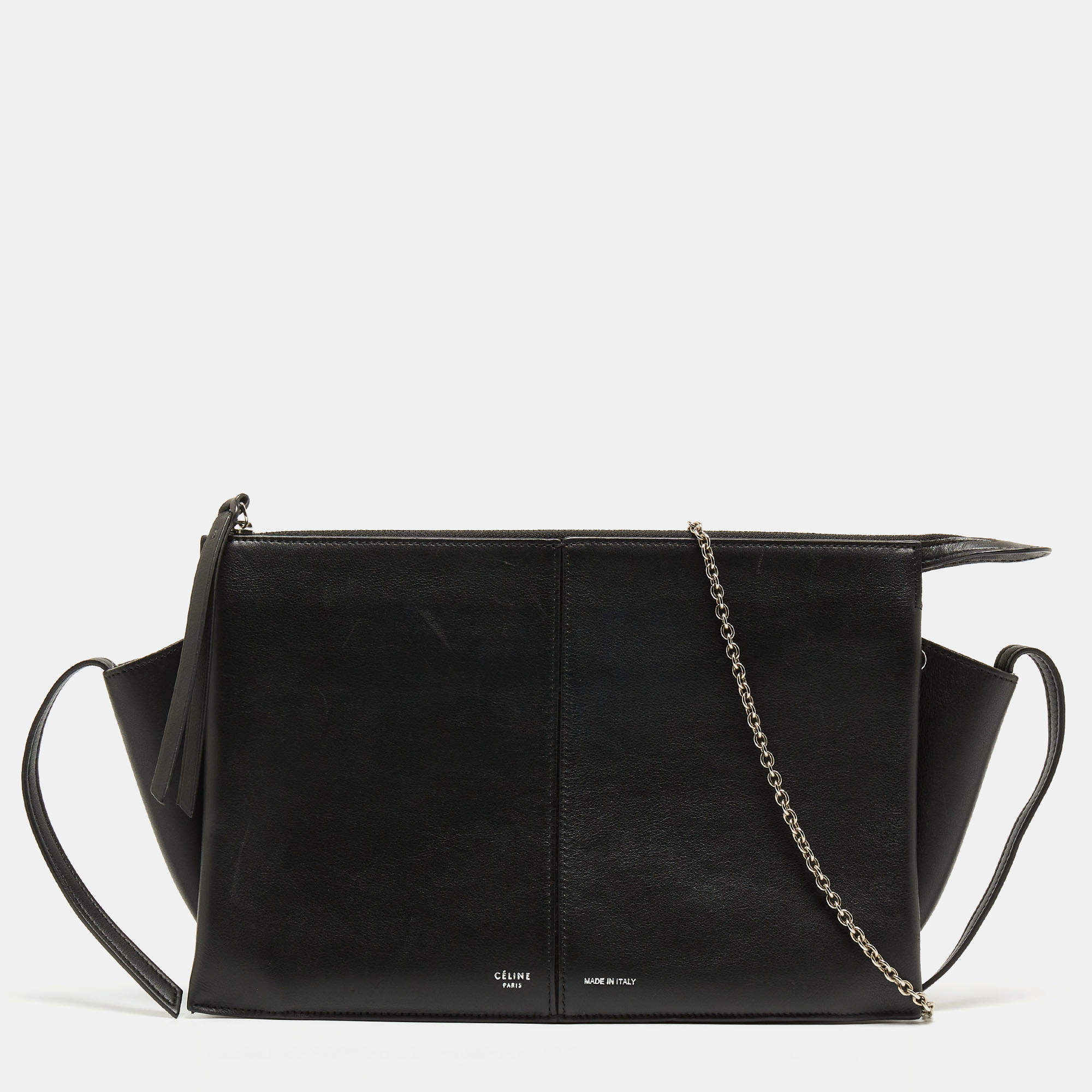 Celine Trifold Crossbody Clutch Bag