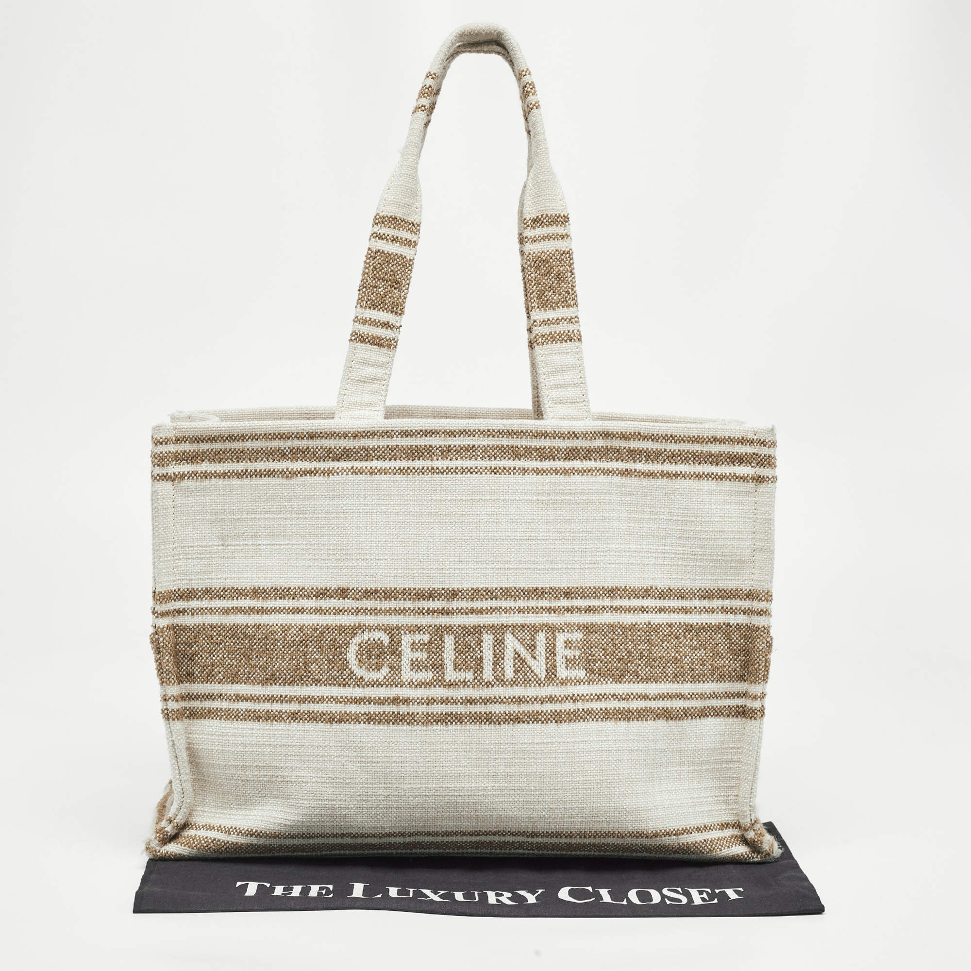 Celine textile tote online