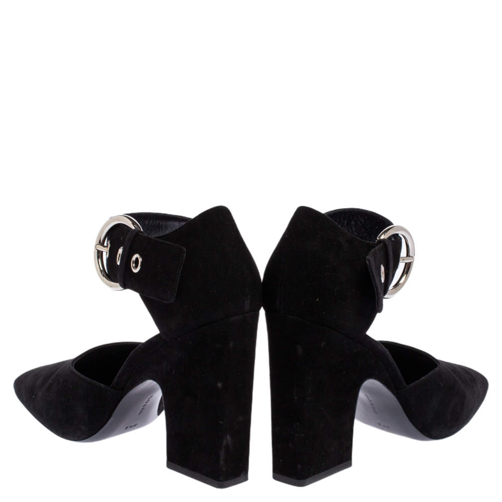 celine mary jane block heels