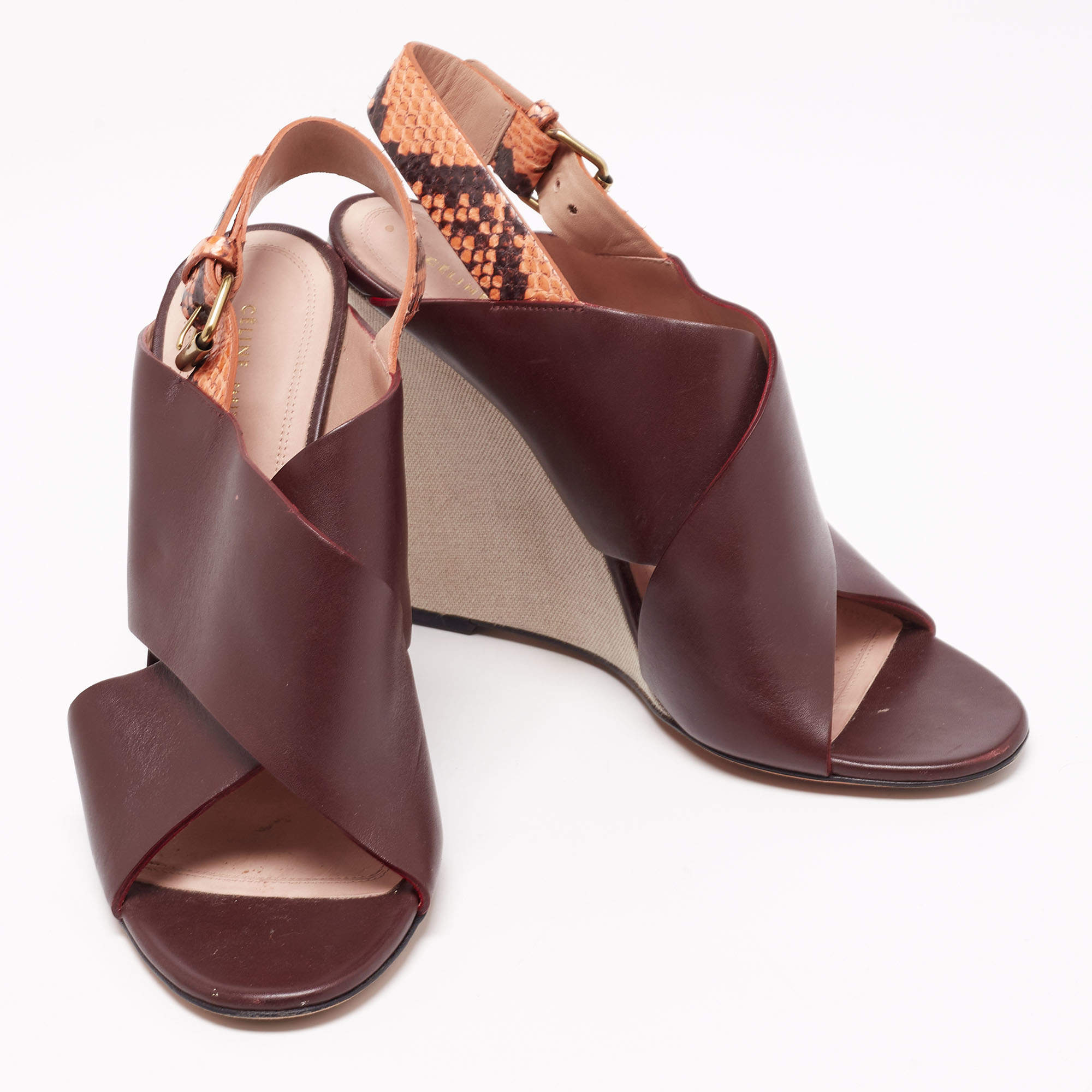 Am.pm. Celine Wedge Mules - ShopStyle