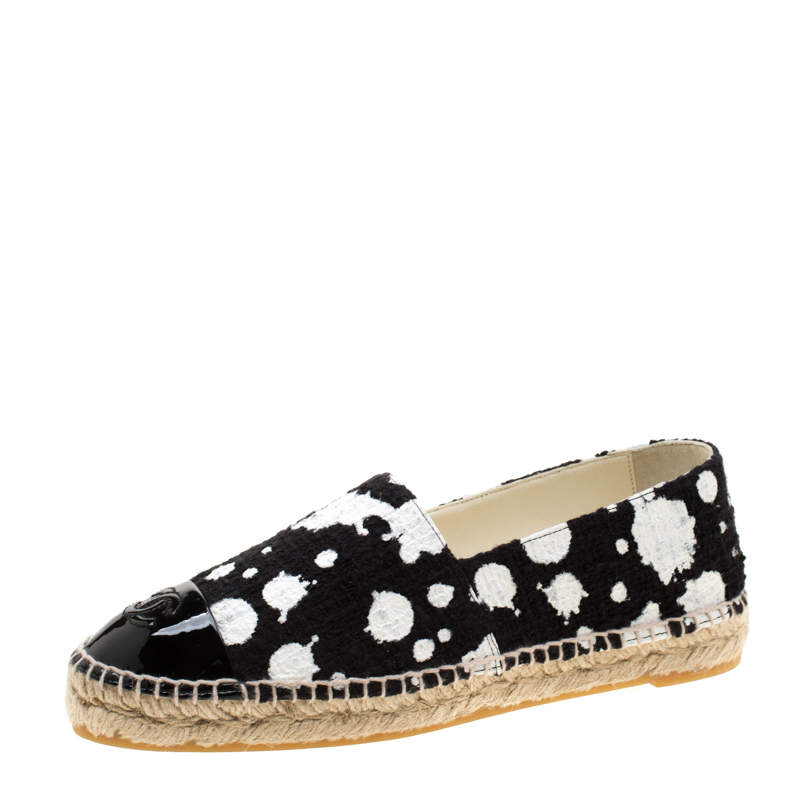 chanel cap toe espadrilles