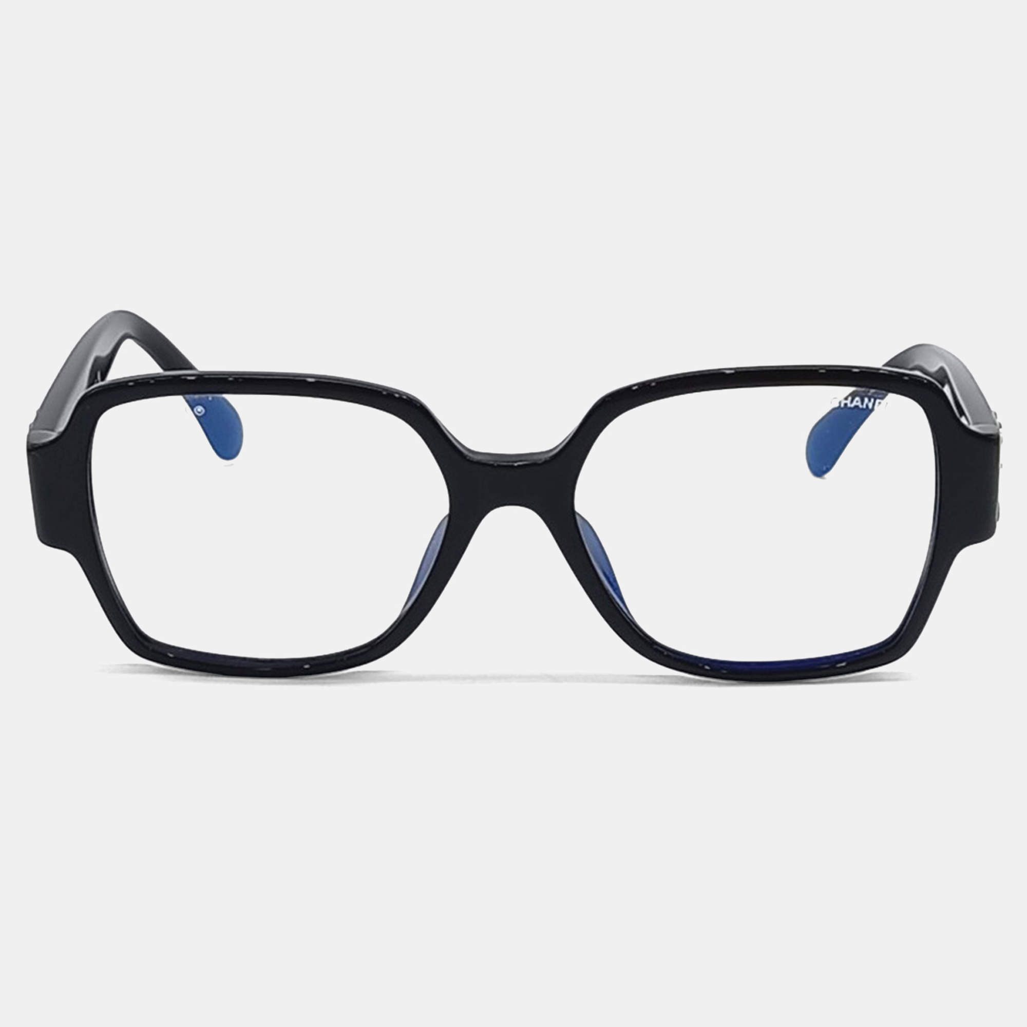 Pre Owned نظارة شمسية شانيل سوداء