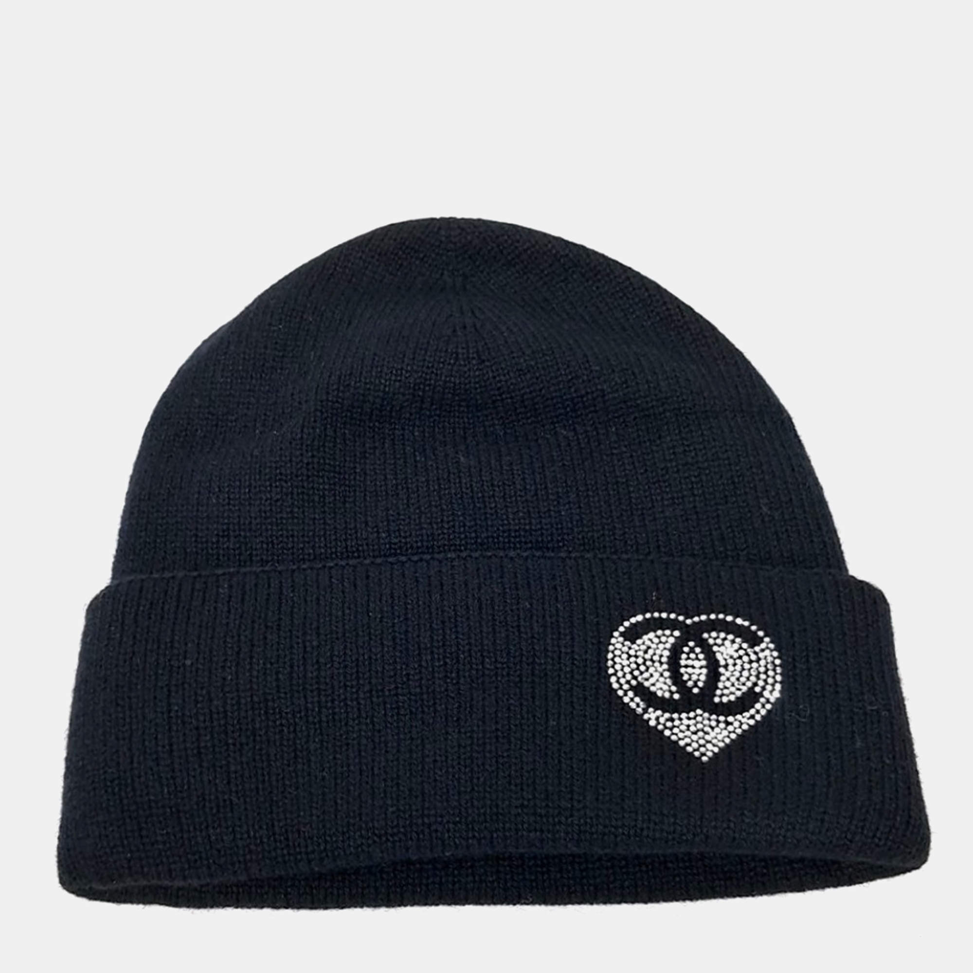 Pre Owned Chanel Cashmere Beanie