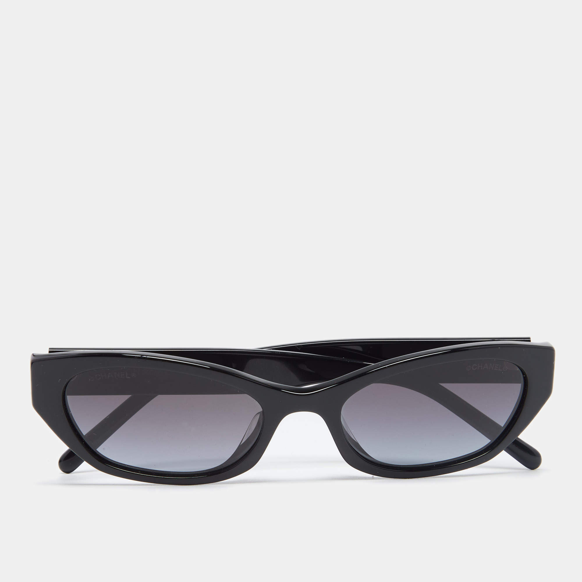 Chanel Black A71280 Rectangle Sunglasses