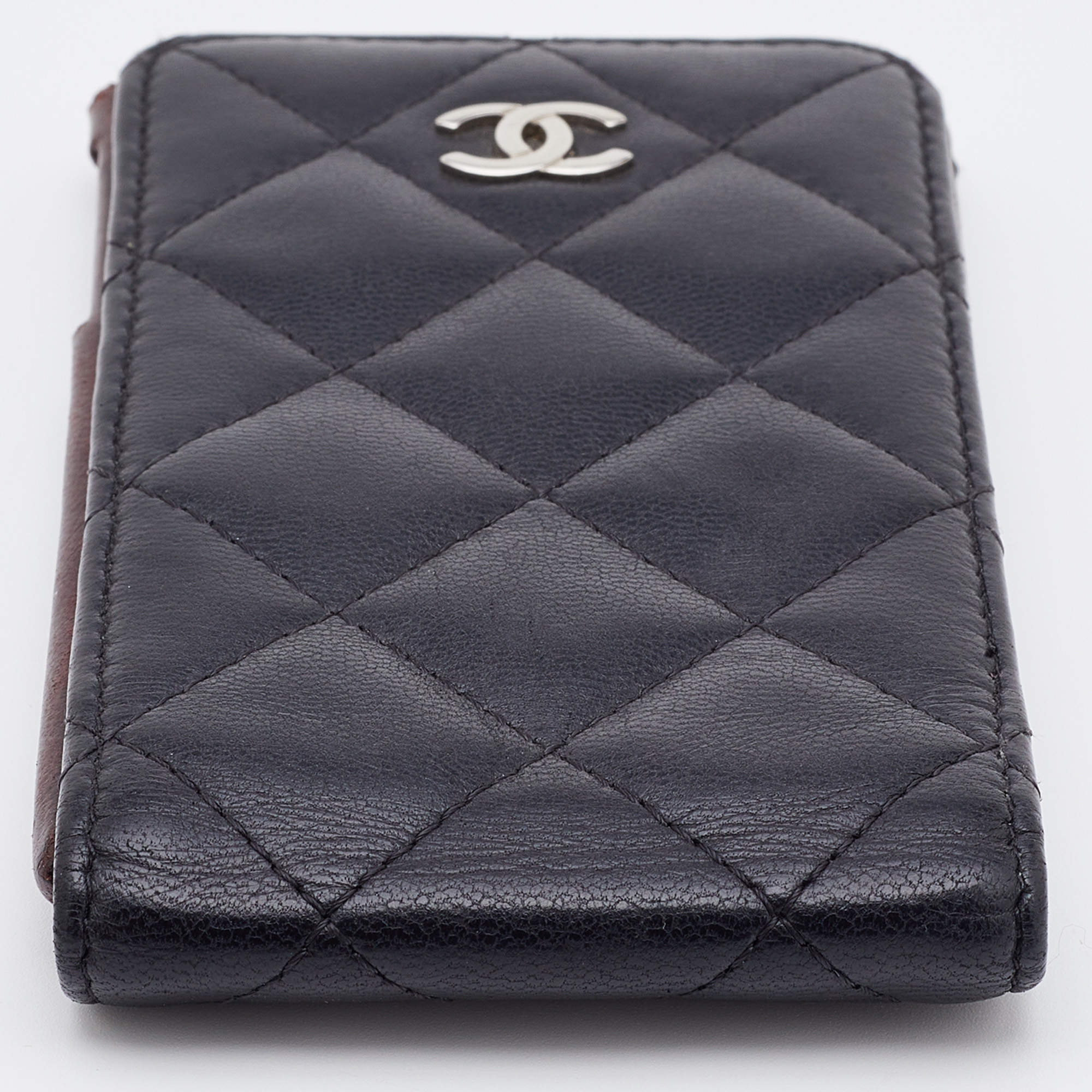 Luxurious and Fashionable Leather Chanel Phone Case