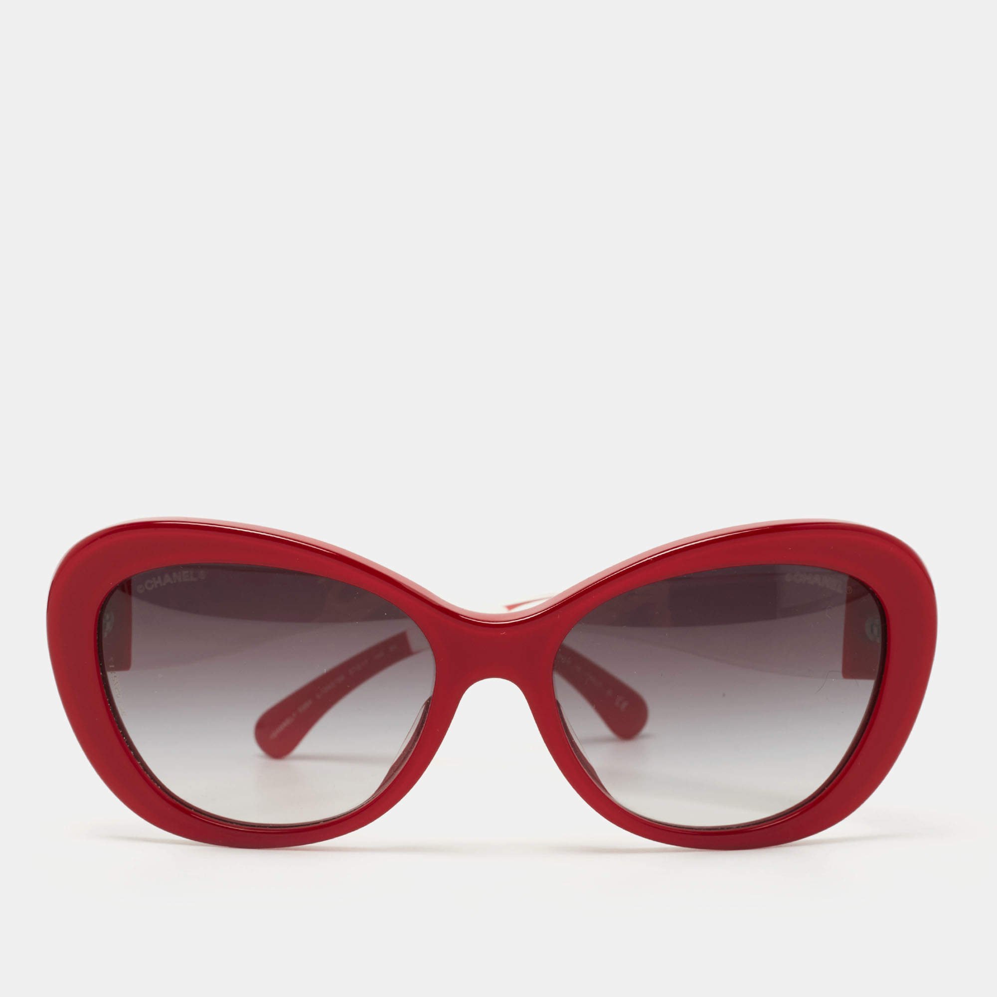 Chanel Red CC 5264 Cat Eye Sunglasses Chanel | TLC
