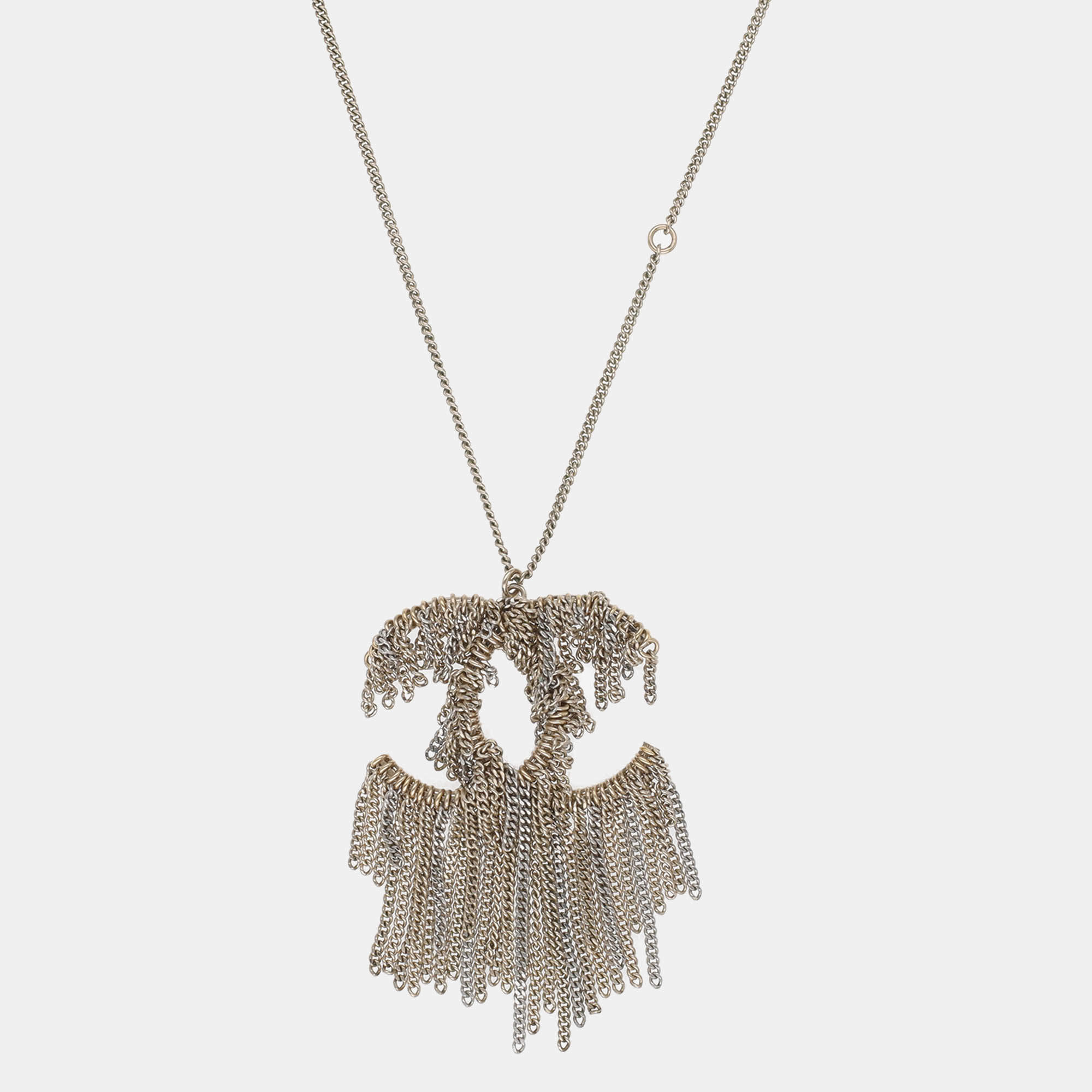 Chanel  Women's Metal Pendant Necklace - Gold - One Size