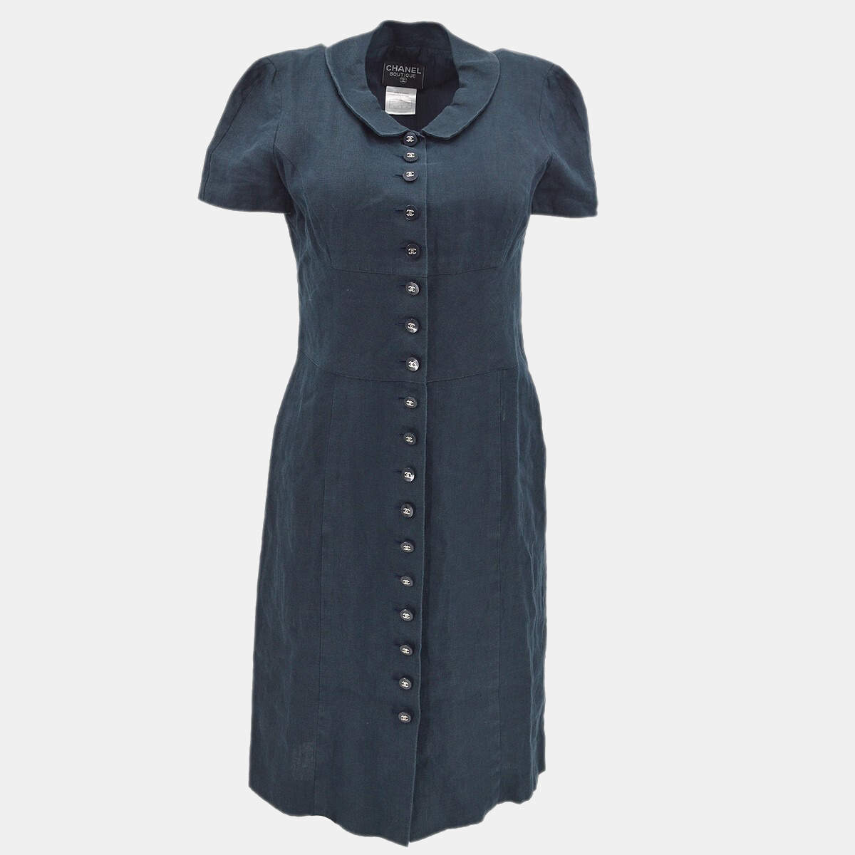 مملوكة مسبقًا فستان شانيل كحلي رقم ٤٠