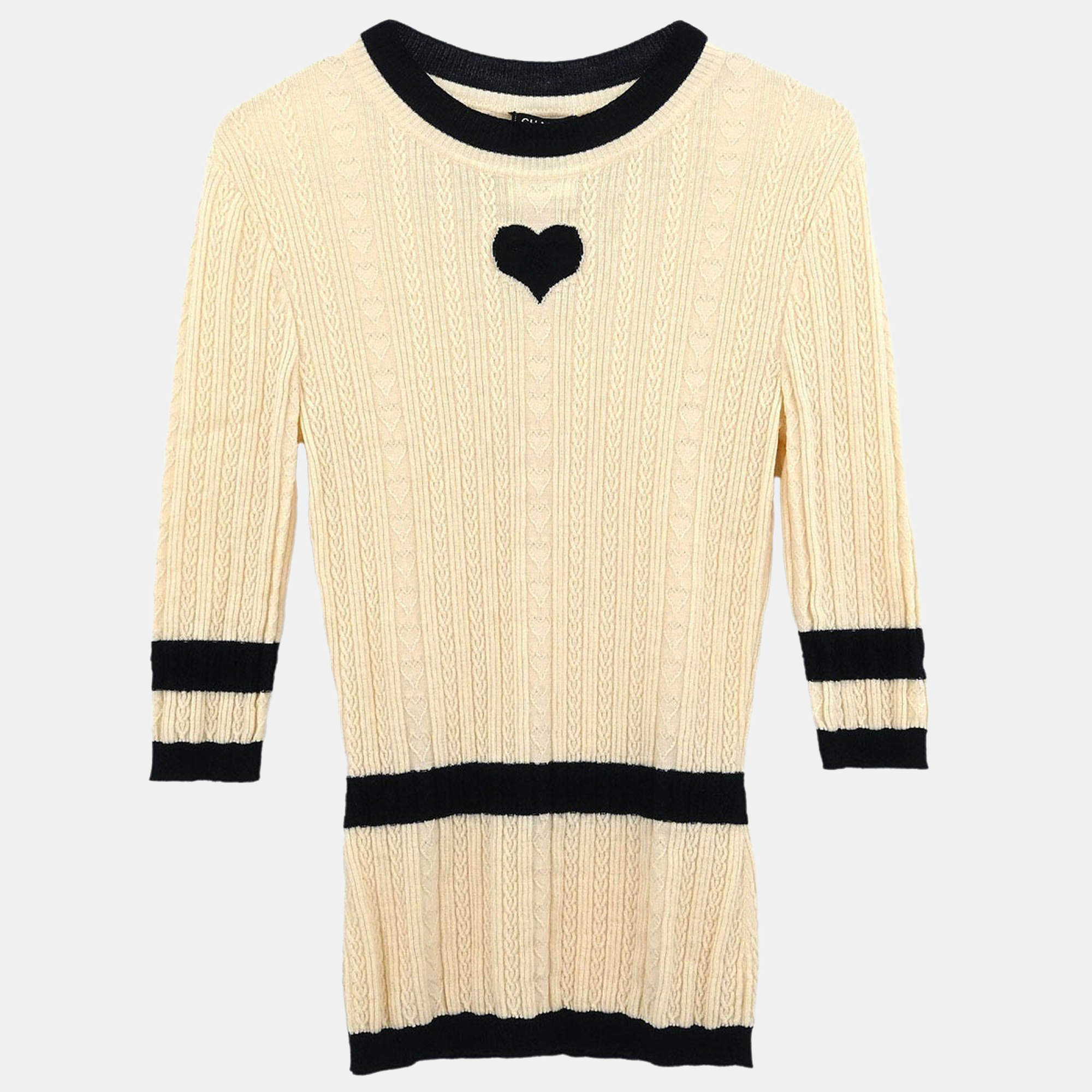 Pre Owned Chanel Top Off-white #34