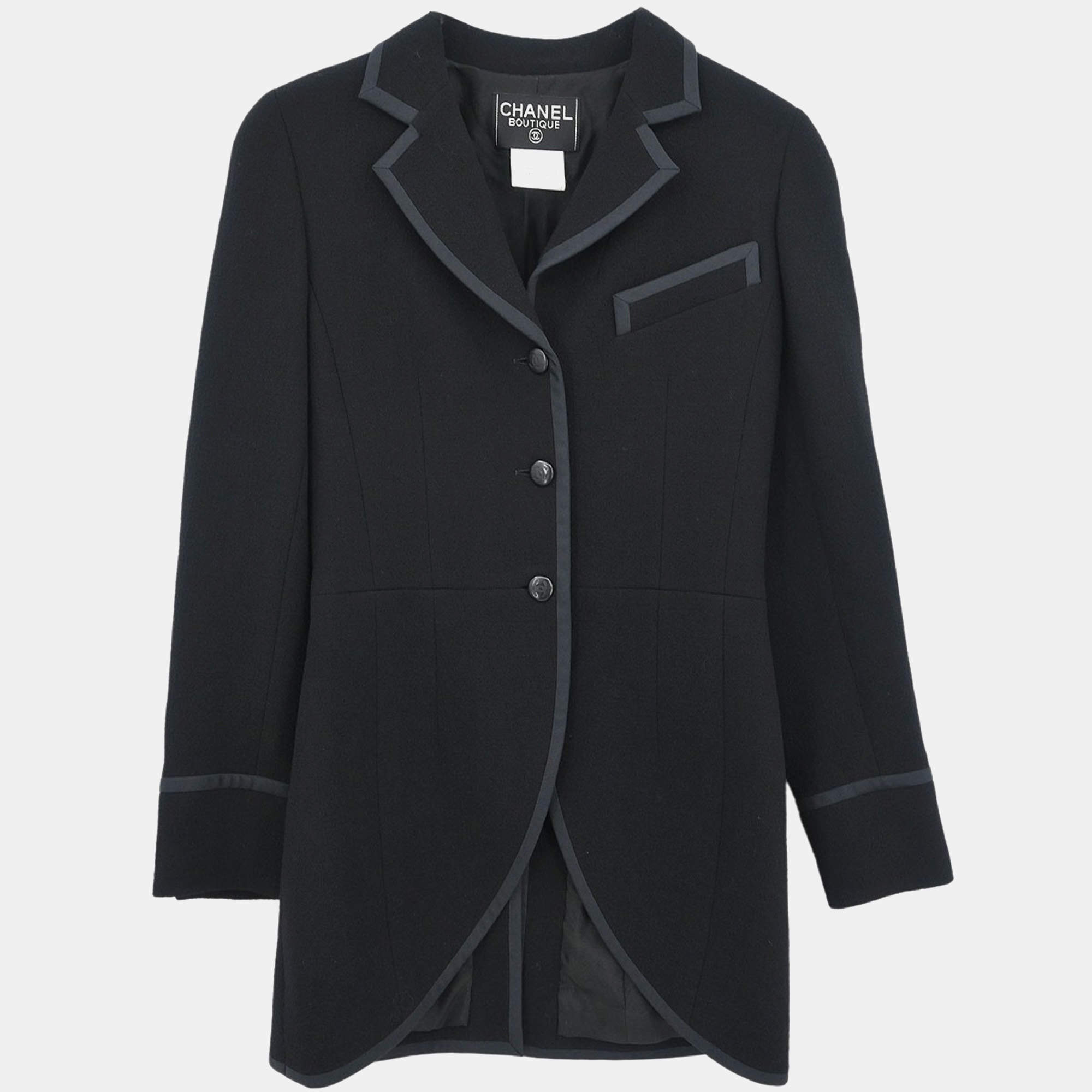 مملوكة مسبقًا Chanel Jacket Black 96C #36