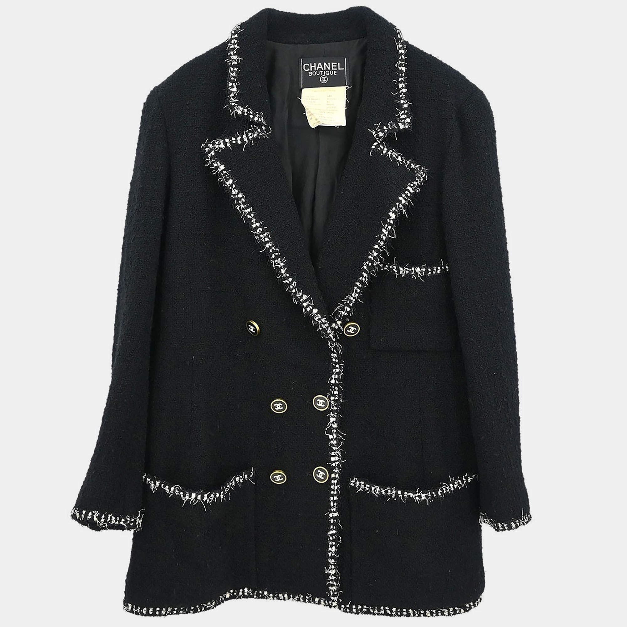 مملوكة مسبقًا Chanel Jacket Black 94A #42