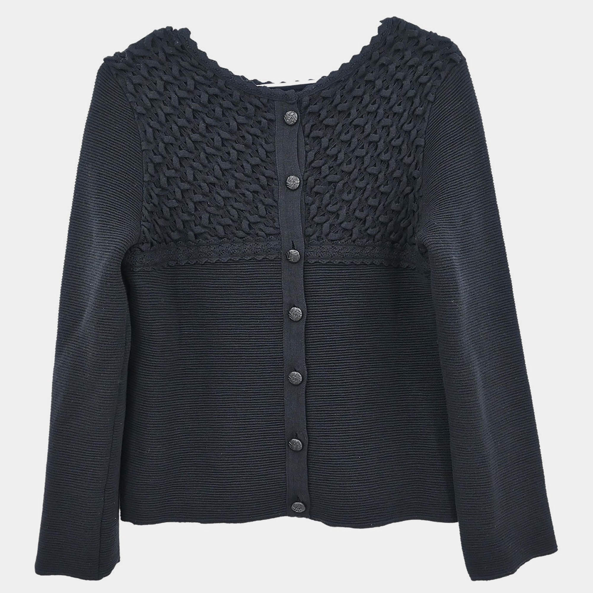 مملوكة مسبقًا Chanel Cardigan Black #38