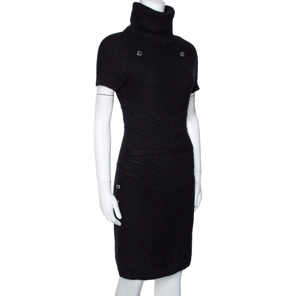 chanel turtleneck dress