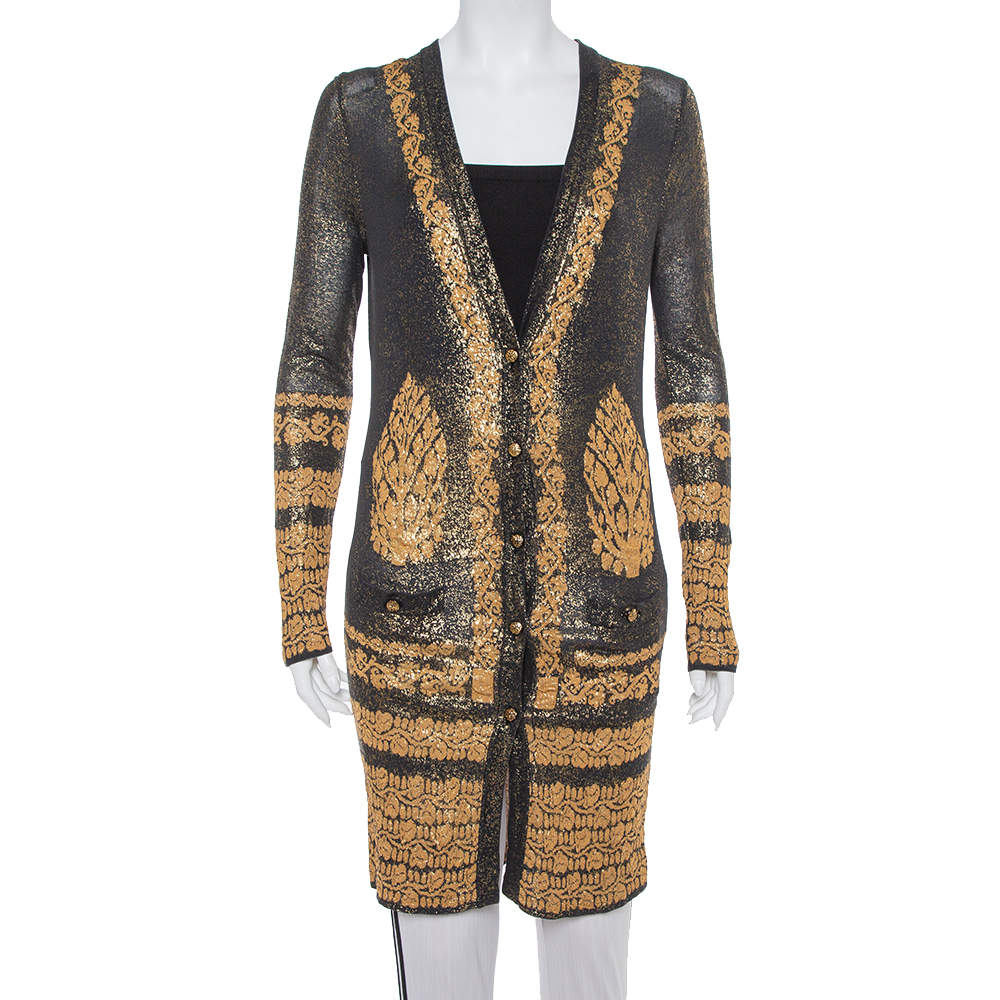 chanel long cardigan