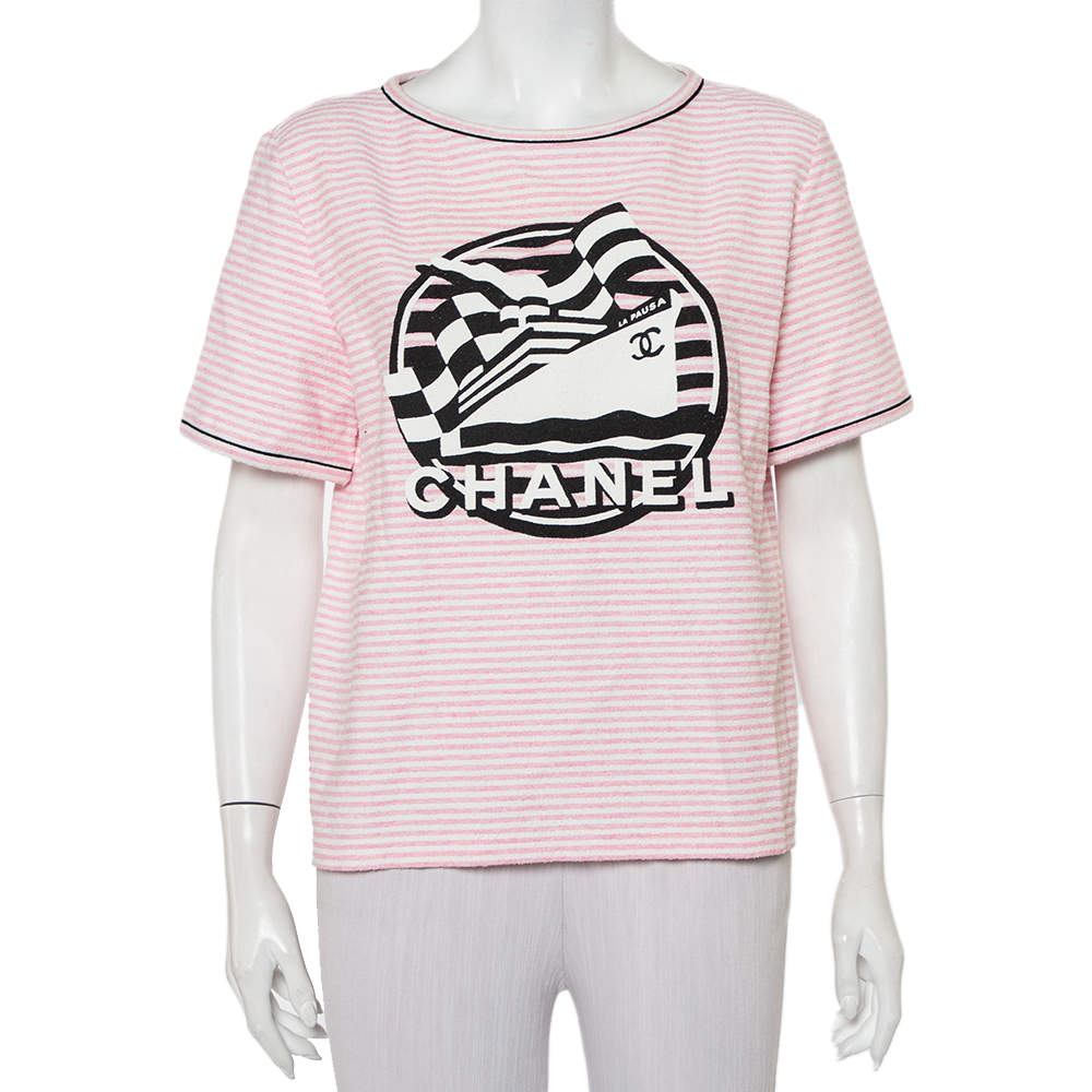 Chanel Pink Shirt  Etsy