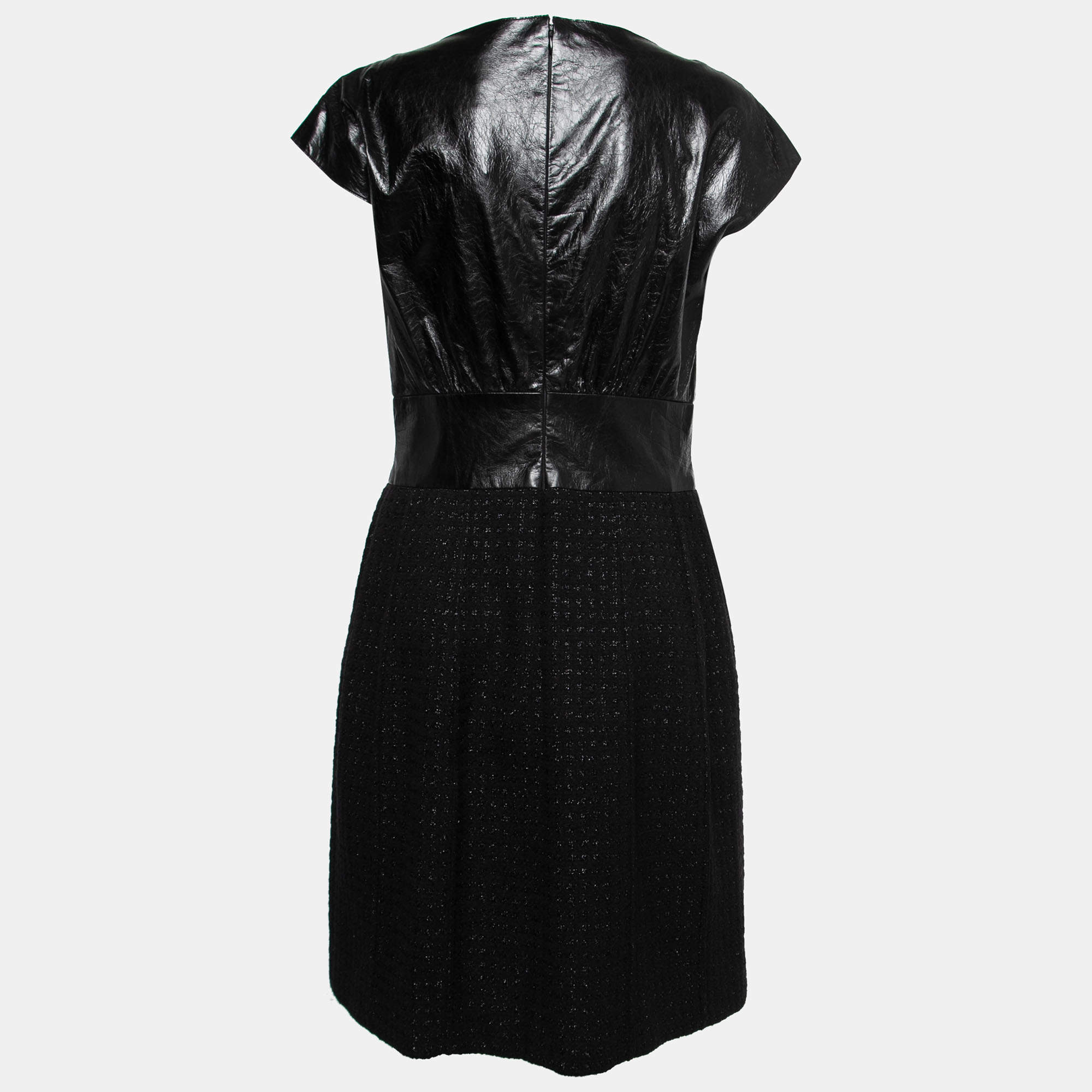 Mid-length dress Chanel Black size 38 FR in Viscose - 37853422