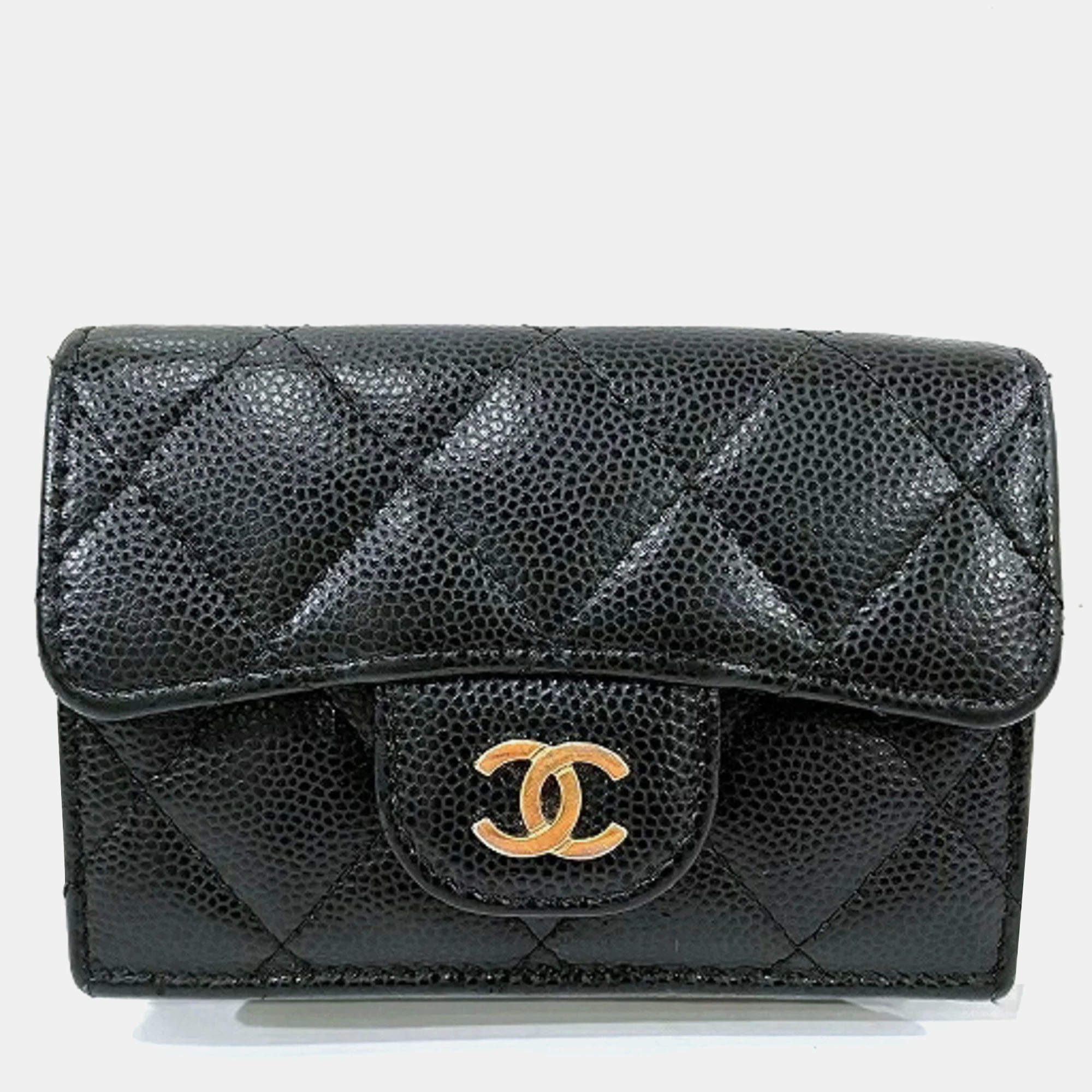 Chanel Timeless Classic Tri-fold Small Flap Wallet