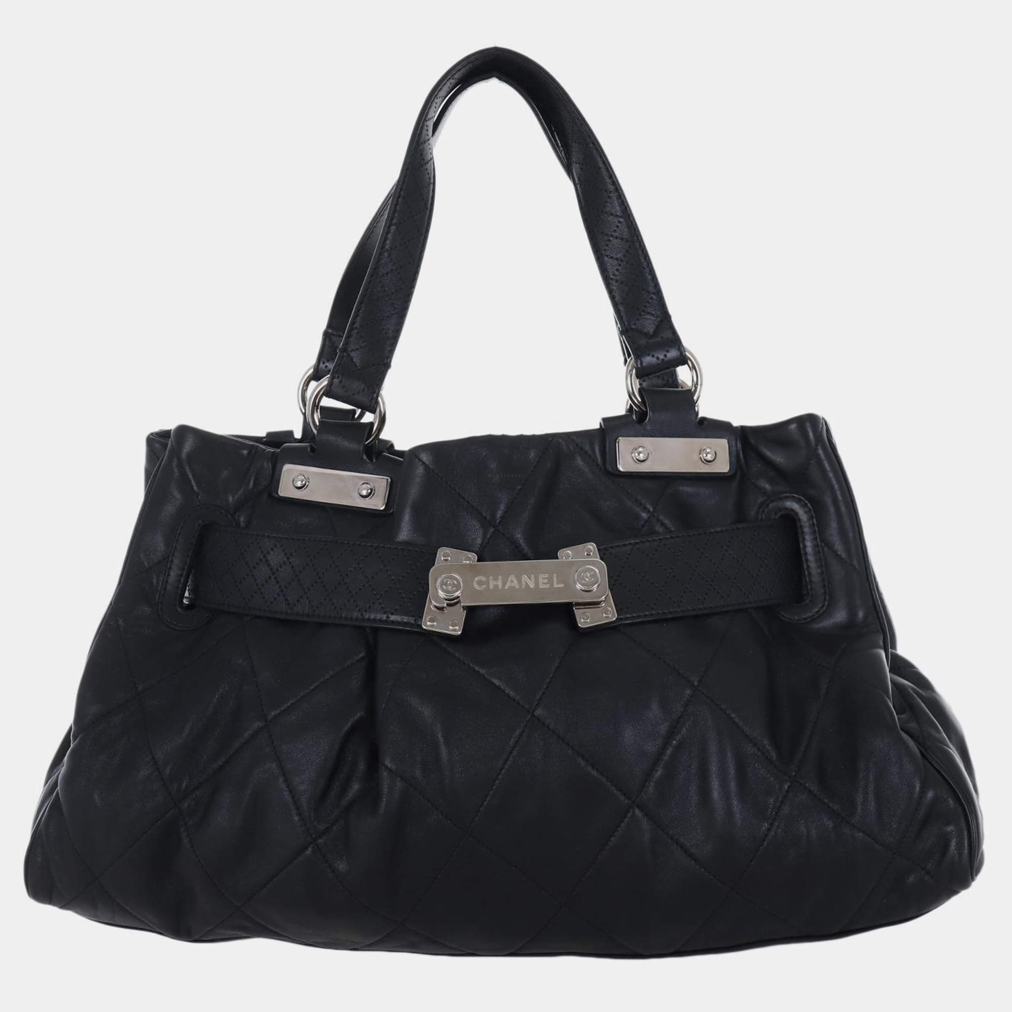 Chanel Paris-Londres Door Latch Tote Bag
