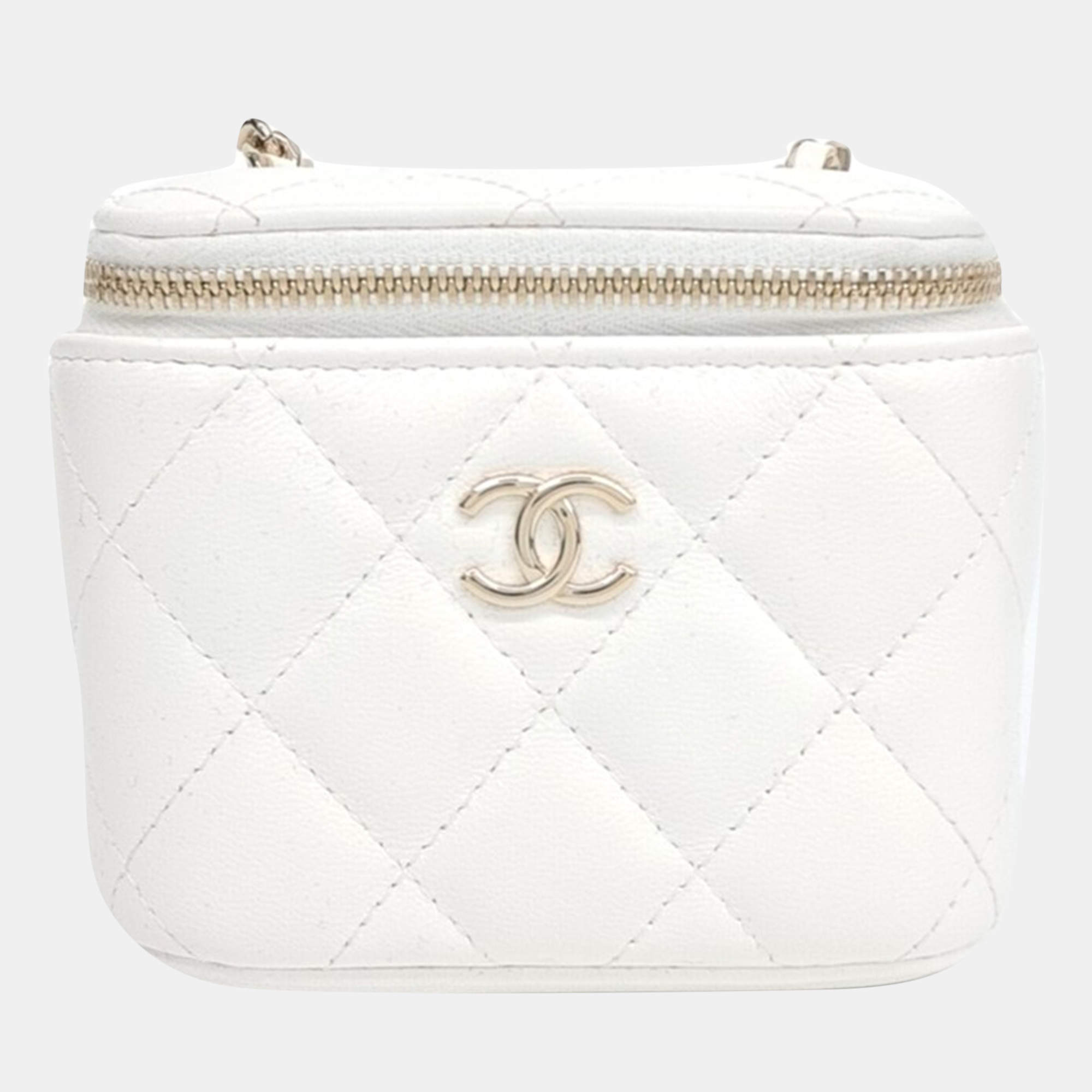 Pre Owned Chanel Vanity Mini Crossbody Bag