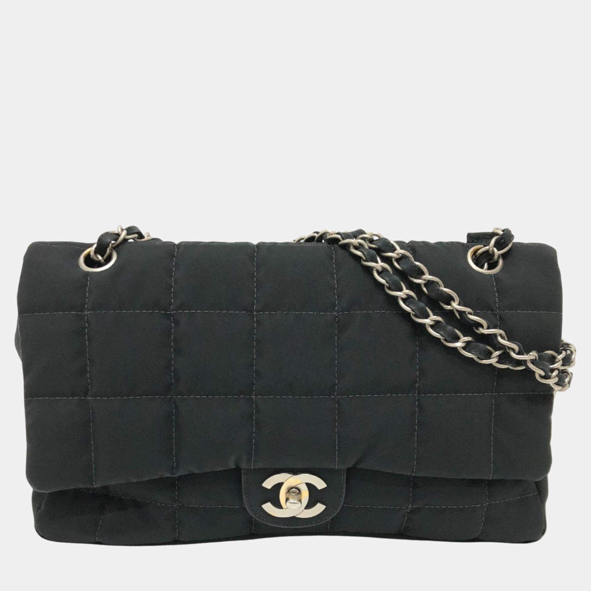 Chanel Black Cc Mark Chain Crossbody Bag