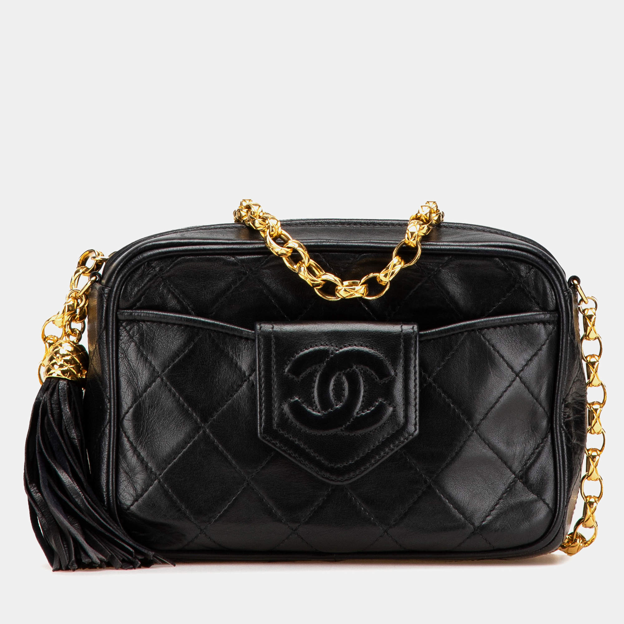 Chanel Black CC Camera Bag