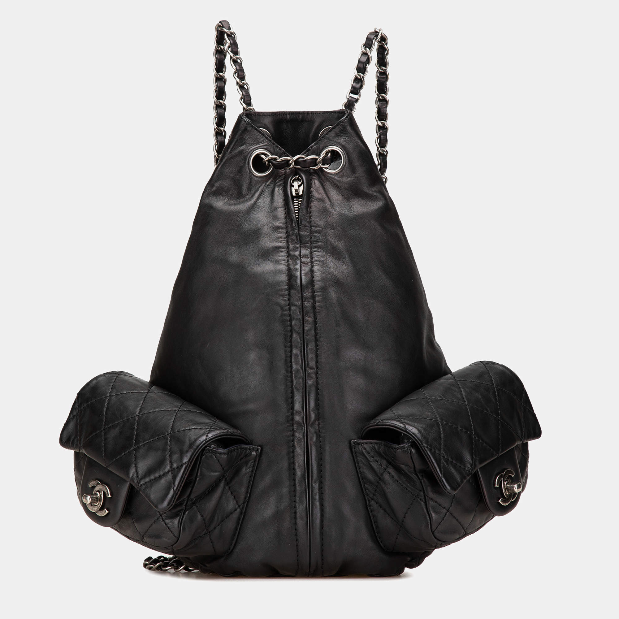 Chanel Black Large Calfskin Backpack is Back