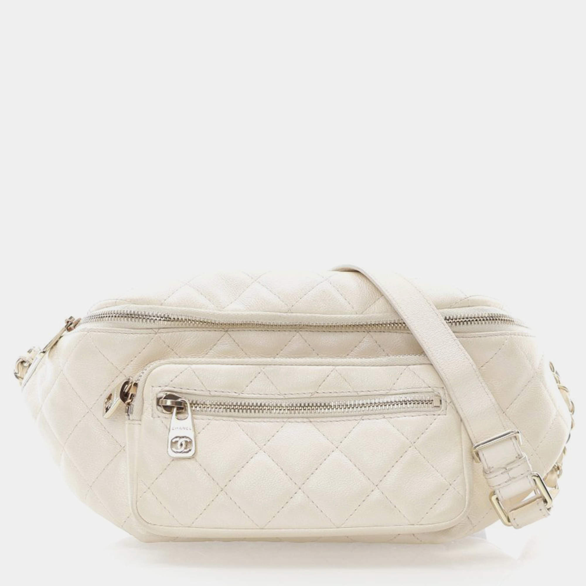 Chanel Iridescent Calfskin All About Waist Bag