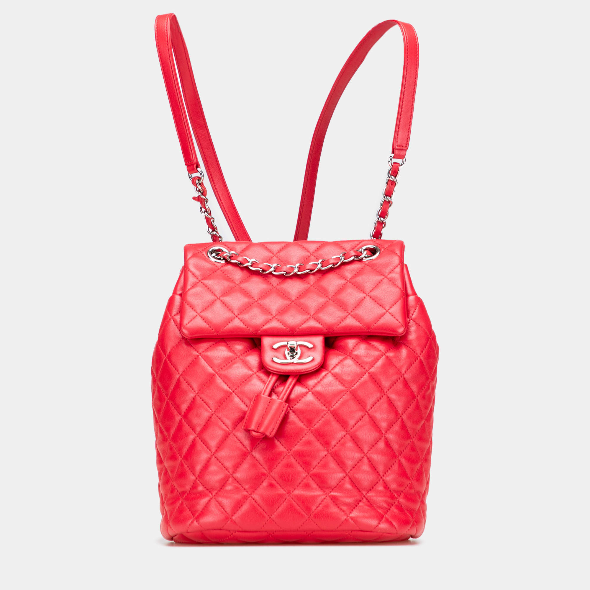 Pre Owned Chanel Small Lambskin Urban Spirit Backpack