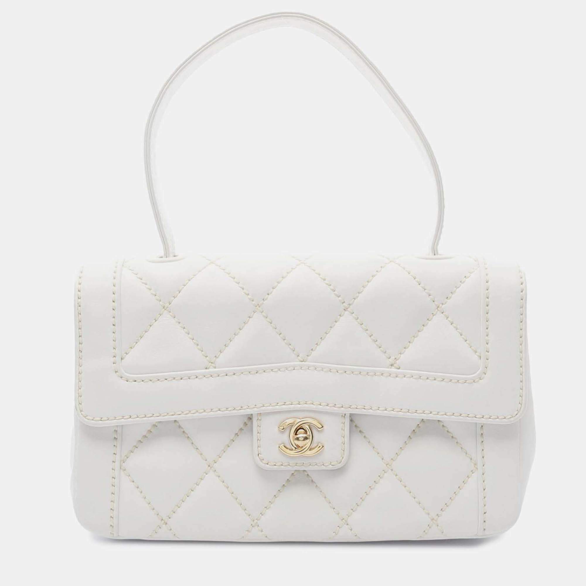 ショルダーバッグ・ポシェット × ヴィンテージ(中古) Chanel Top Handle Round Crossbody Bag AP2940 ede19abd61cbeed05da548c8054587