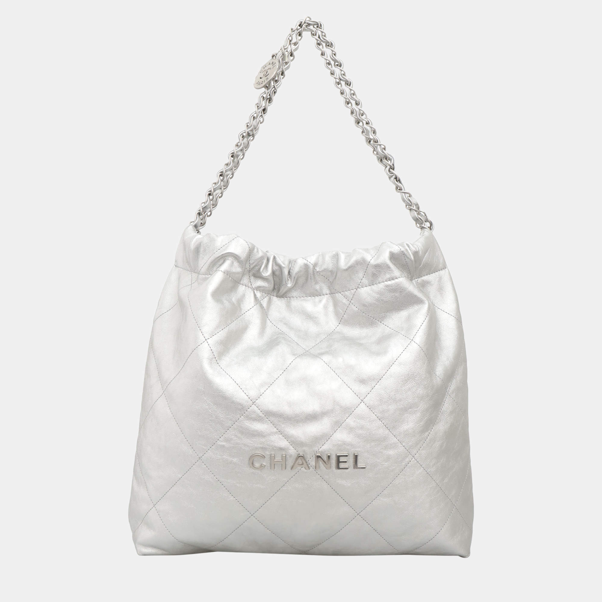 Pre Owned Chanel Medium C22 Shoulder Bag