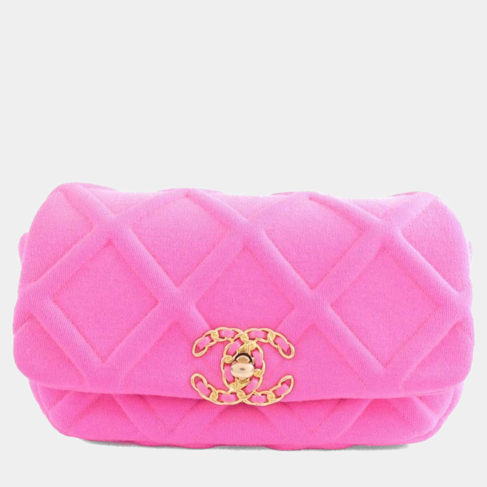 Pre Owned Chanel 19 Line Waist Bag