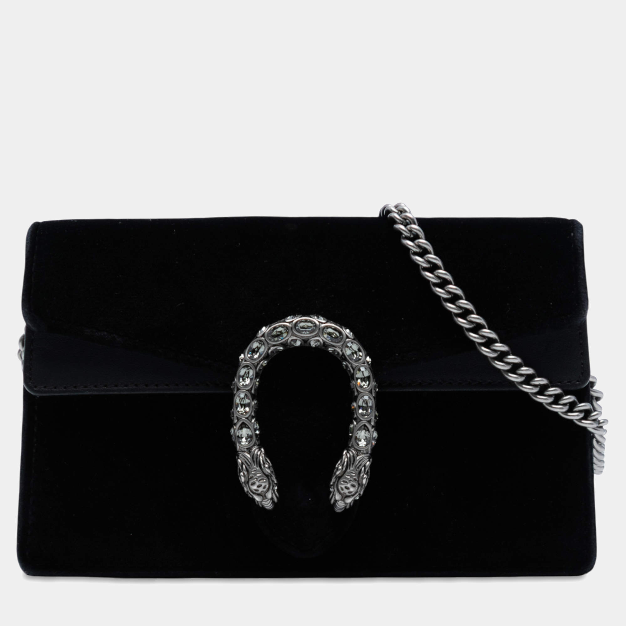 Pre Owned Chanel Navy Blue Jumbo Classic Chevron Lambskin Double Stitch Single Flap