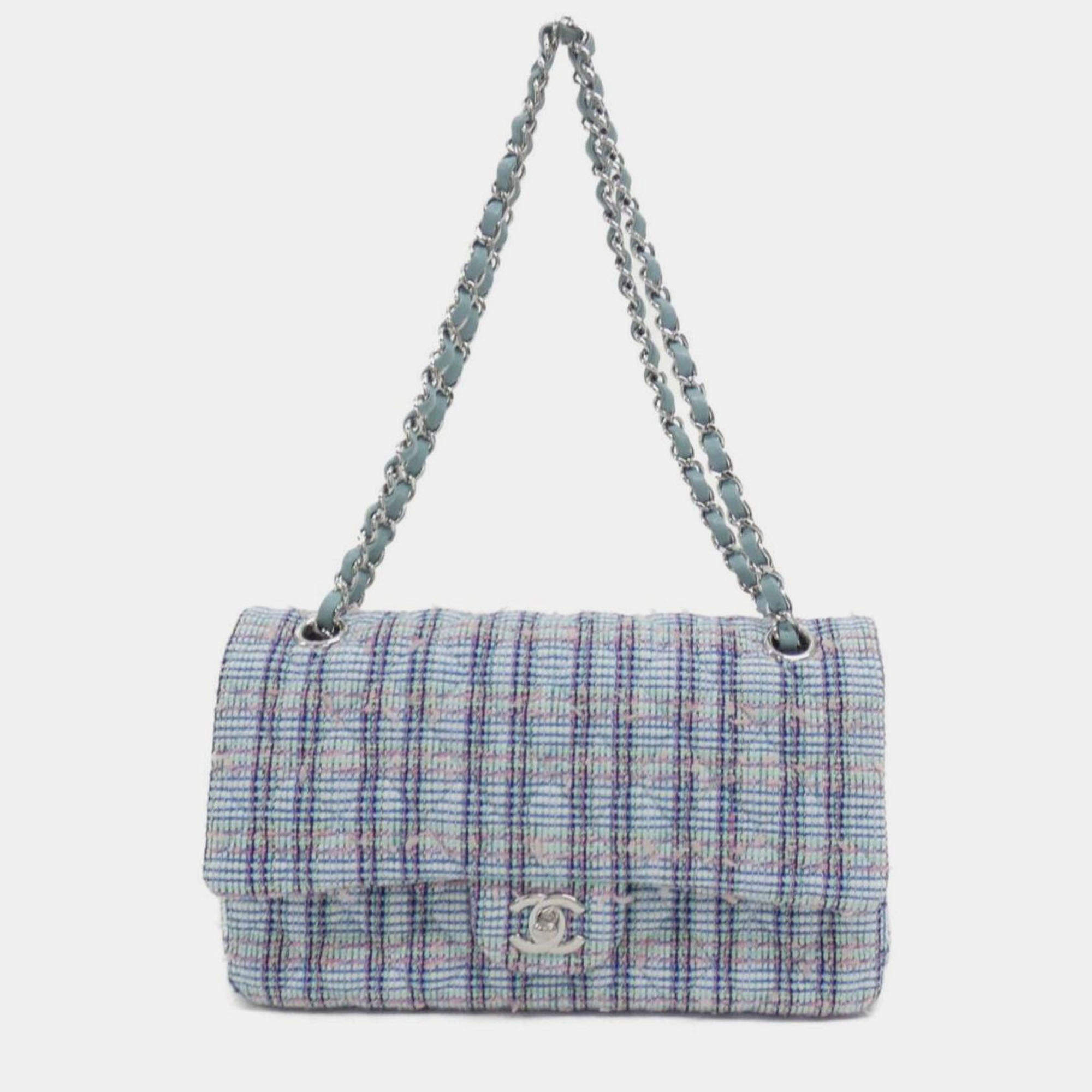 مملوكة مسبقًا Chanel Multicolor Tweed Shoulder Bag