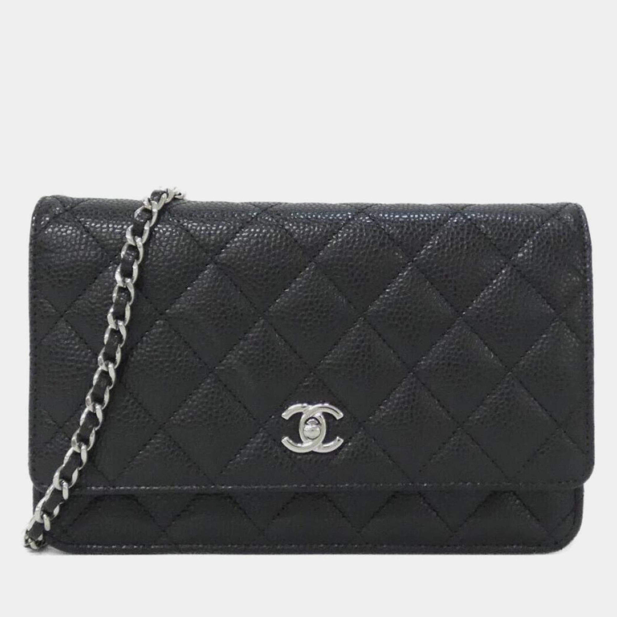 Pre Owned محفظة شانيل على سلسلة