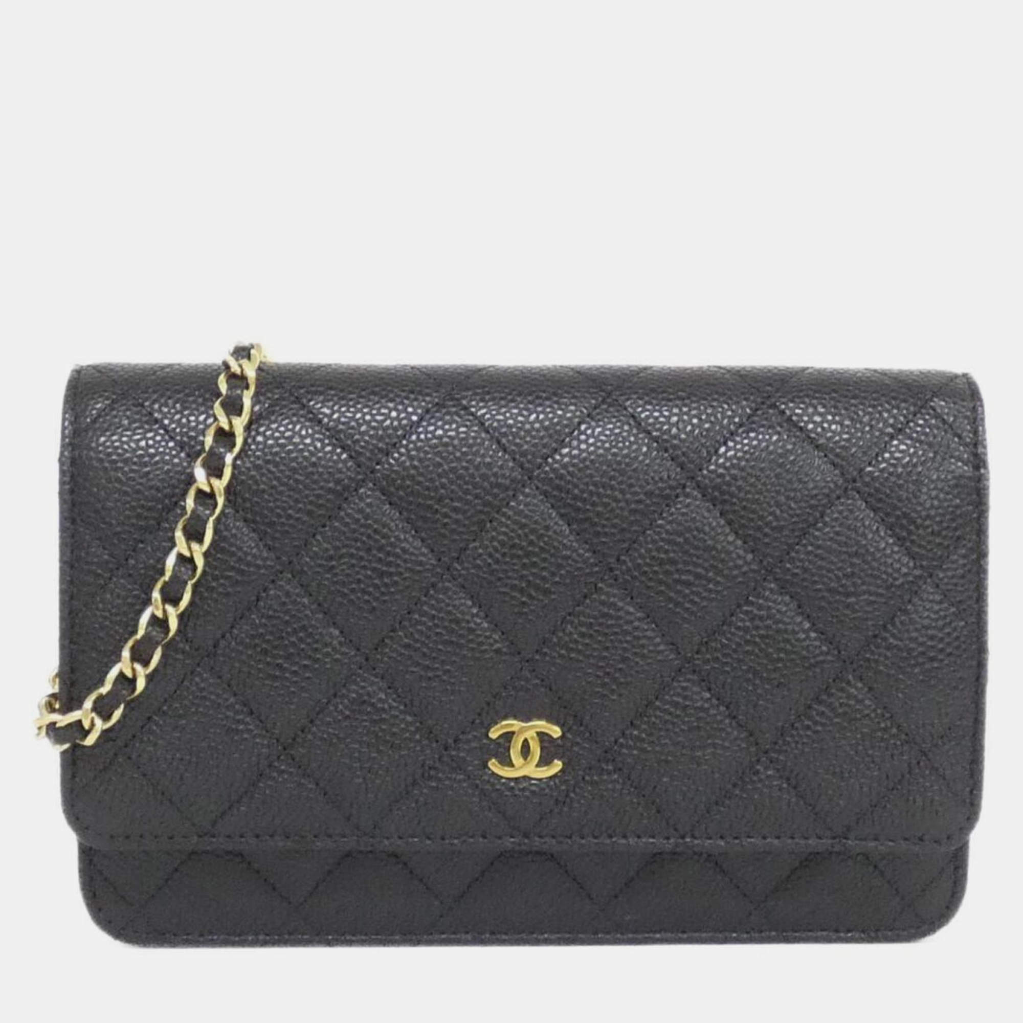 مملوكة مسبقًا Chanel Timeless Classic Line Chain Wallet