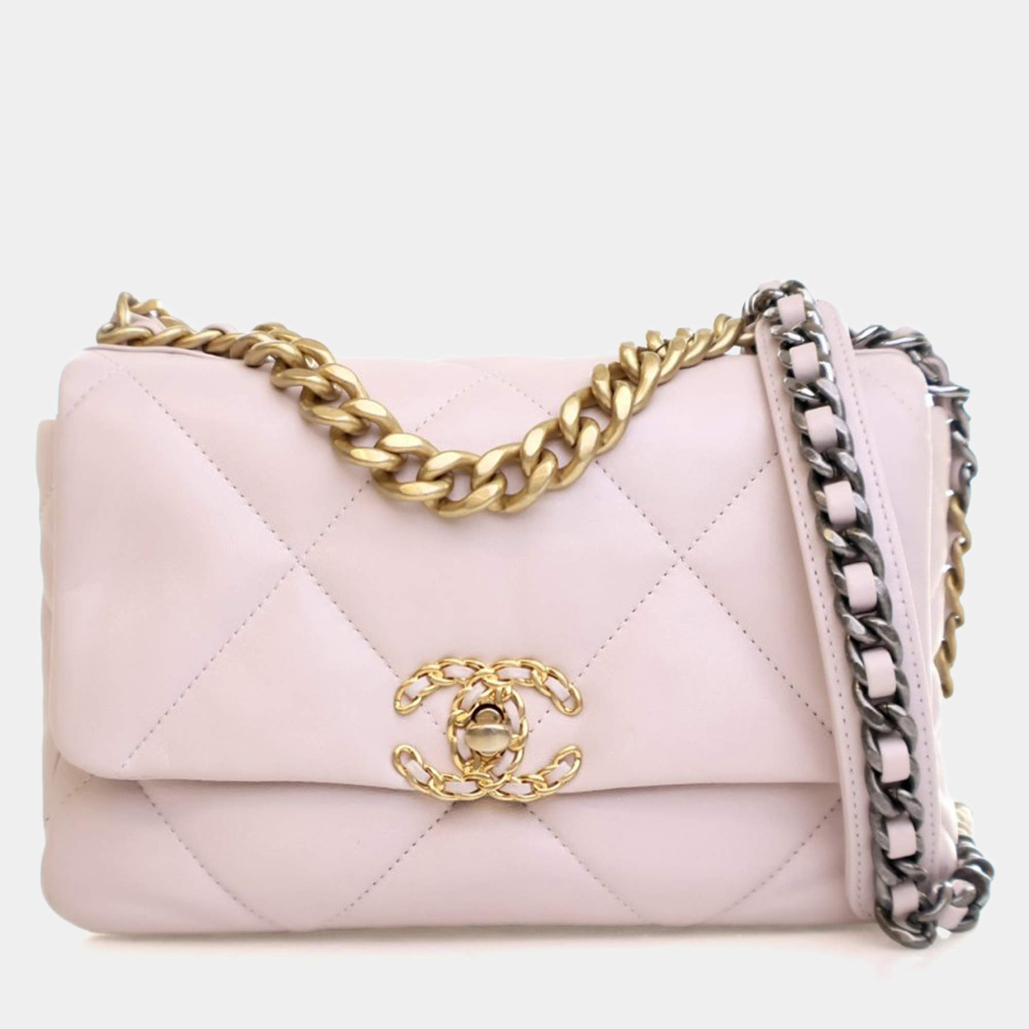 مملوكة مسبقًا Chanel Medium Lambskin 19 Flap Bag